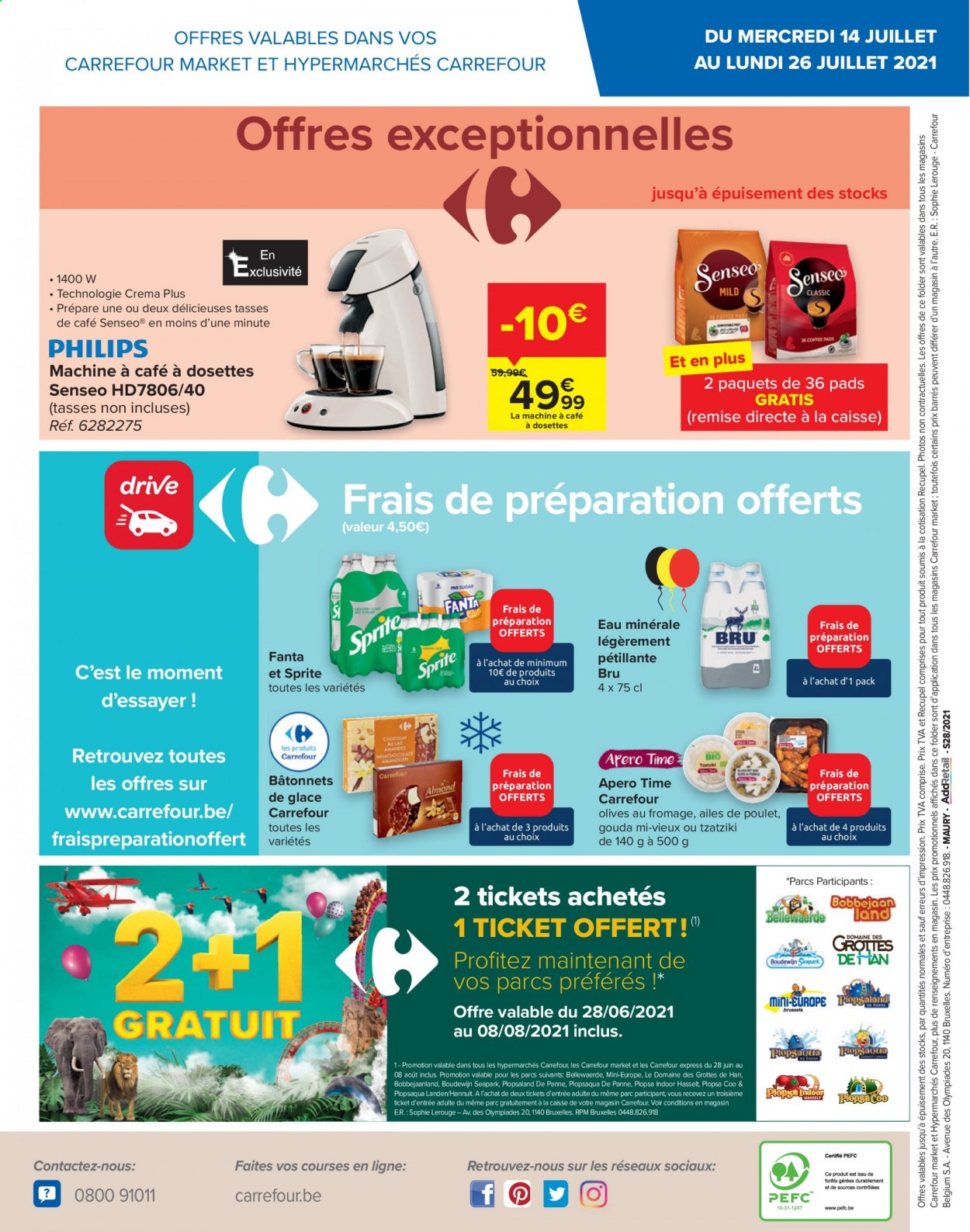 Carrefour-aanbieding  - 14.7.2021 - 26.7.2021. Pagina 20.