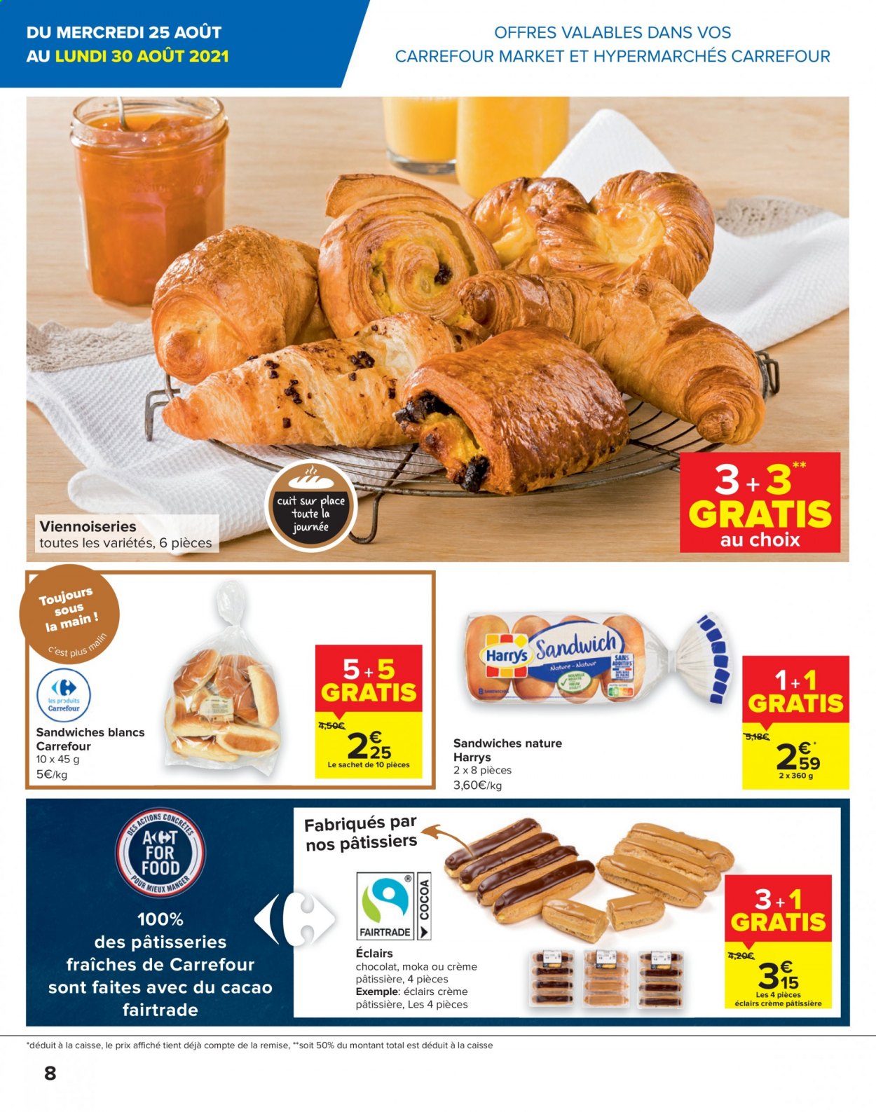 Carrefour-aanbieding  - 25.8.2021 - 6.9.2021. Pagina 8.