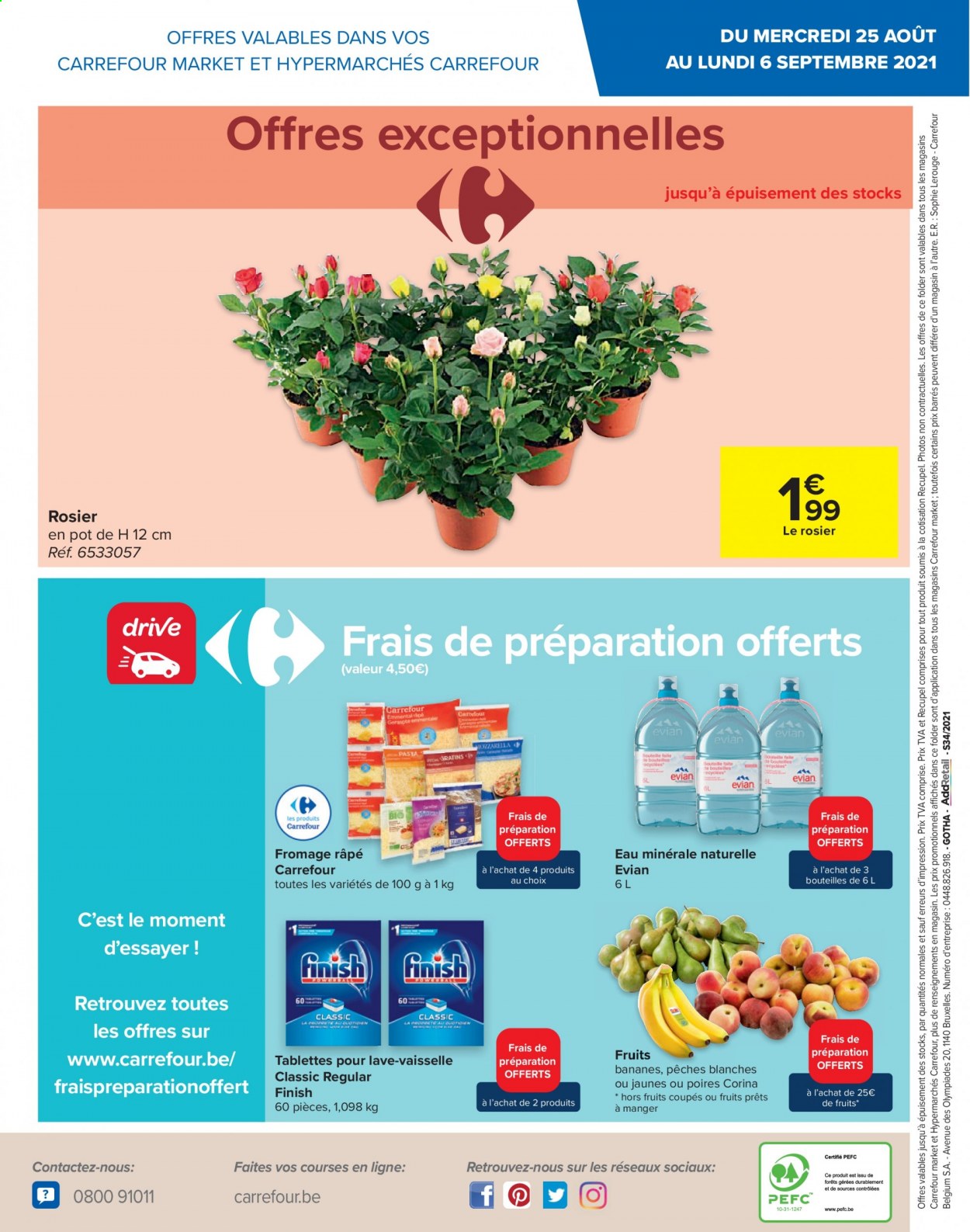 Carrefour-aanbieding  - 25.8.2021 - 6.9.2021. Pagina 28.