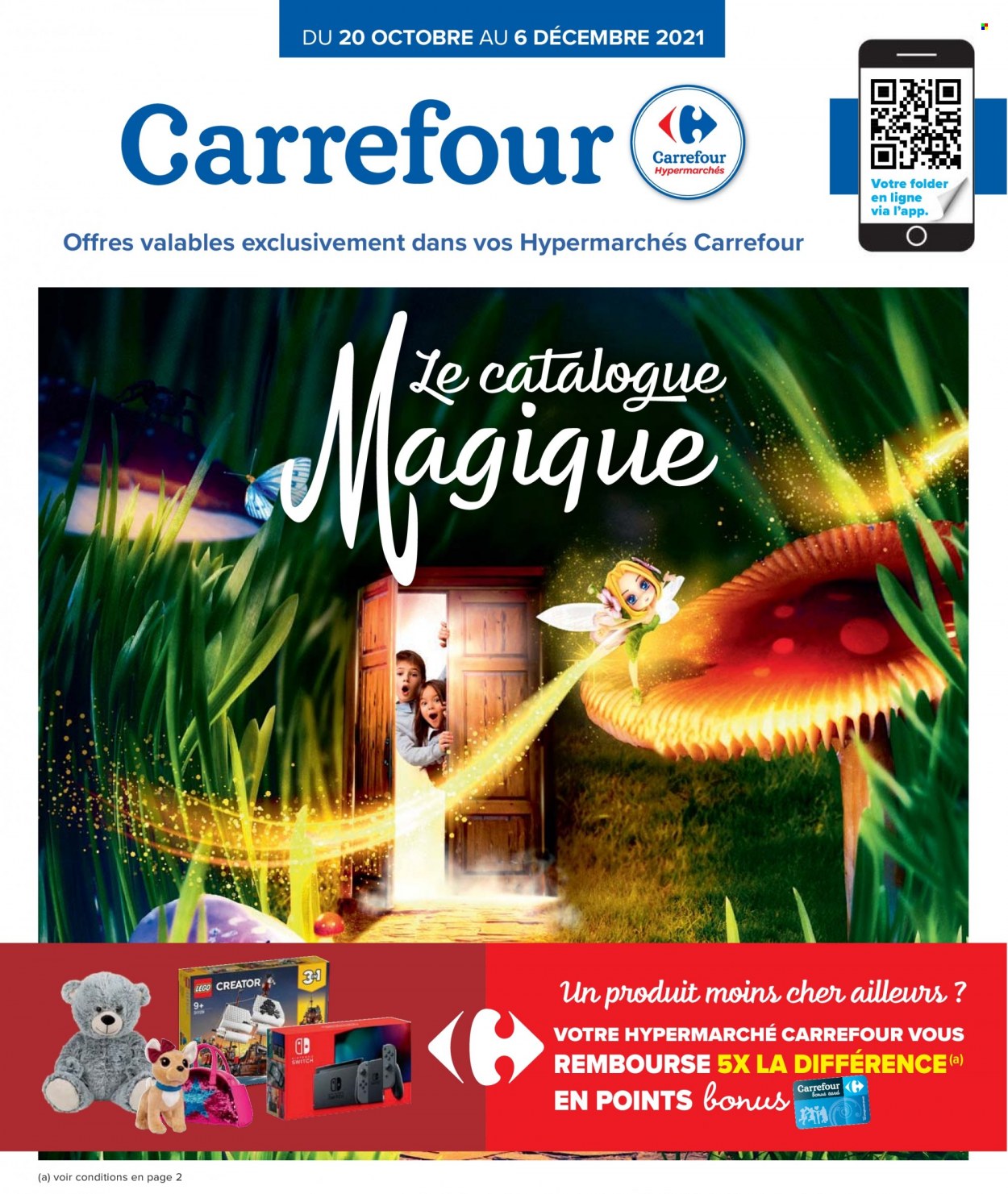 Carrefour hypermarkt-aanbieding  - 20.10.2021 - 6.12.2021. Pagina 1.