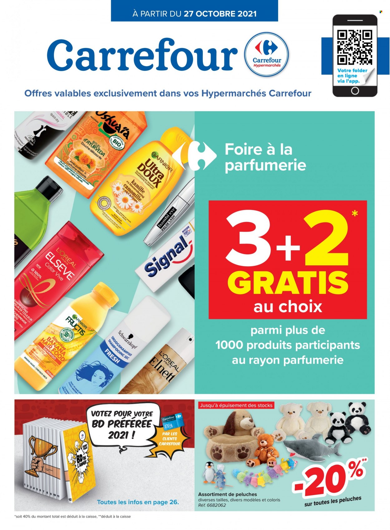 Carrefour hypermarkt-aanbieding  - 27.10.2021 - 8.11.2021. Pagina 1.