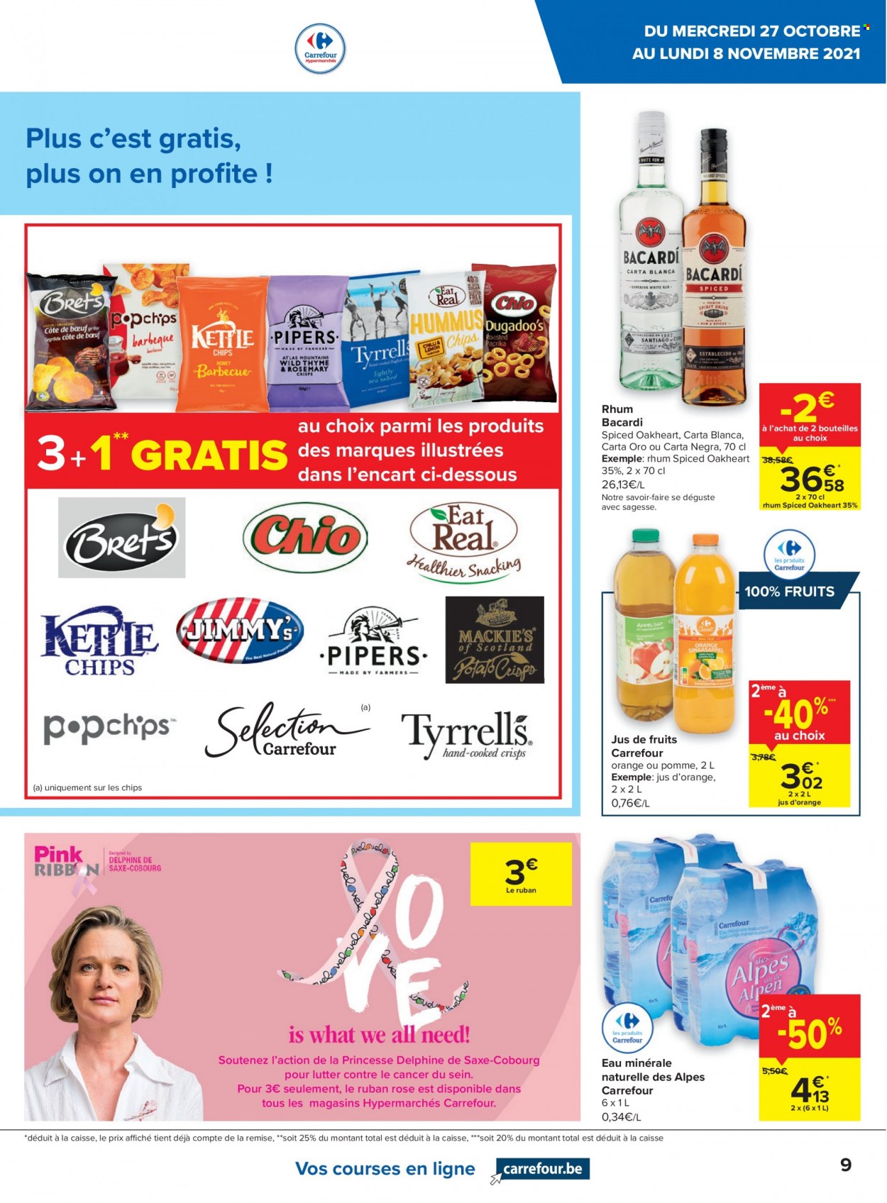 Carrefour hypermarkt-aanbieding  - 27.10.2021 - 8.11.2021. Pagina 9.