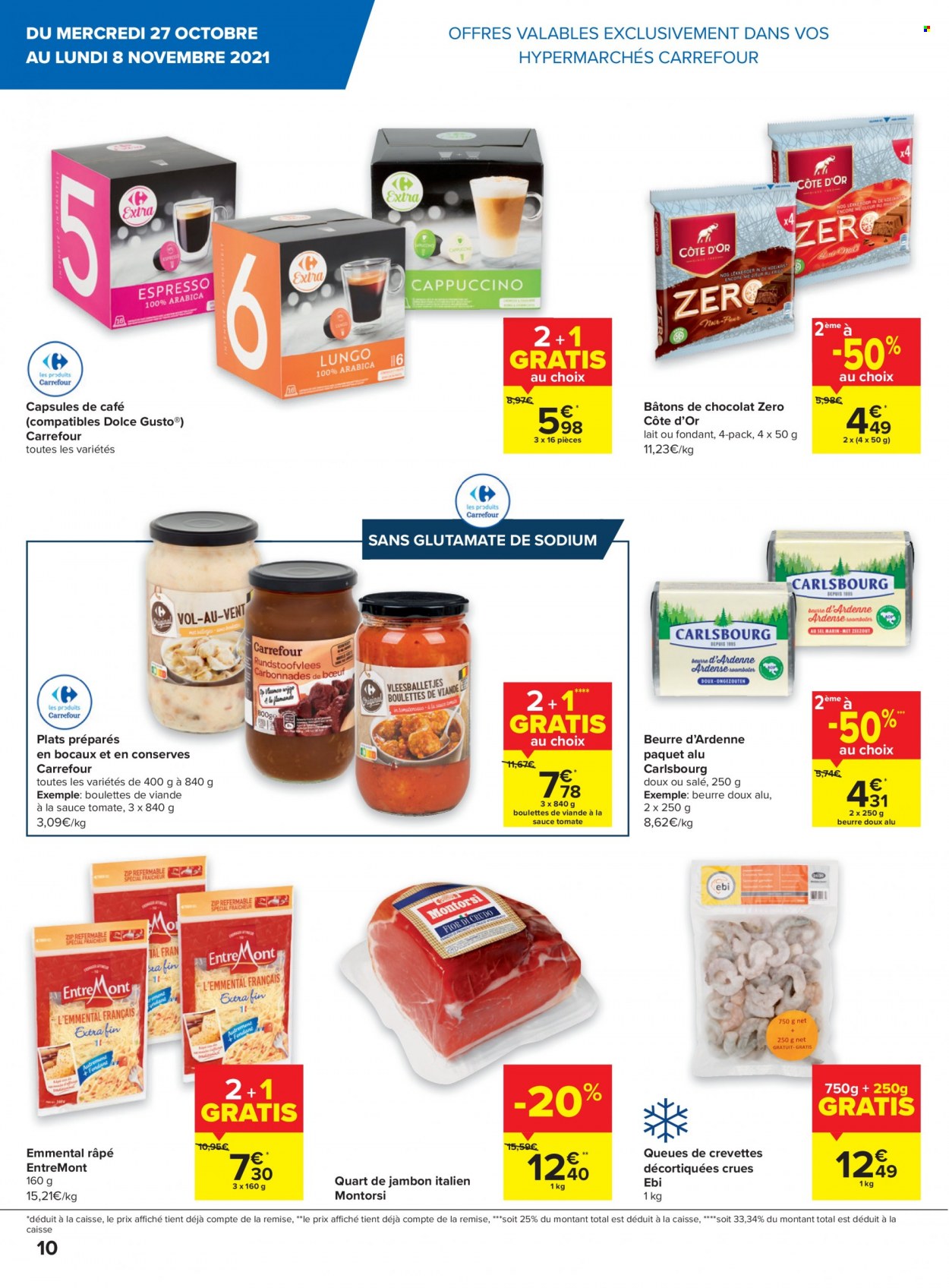 Carrefour hypermarkt-aanbieding  - 27.10.2021 - 8.11.2021. Pagina 10.