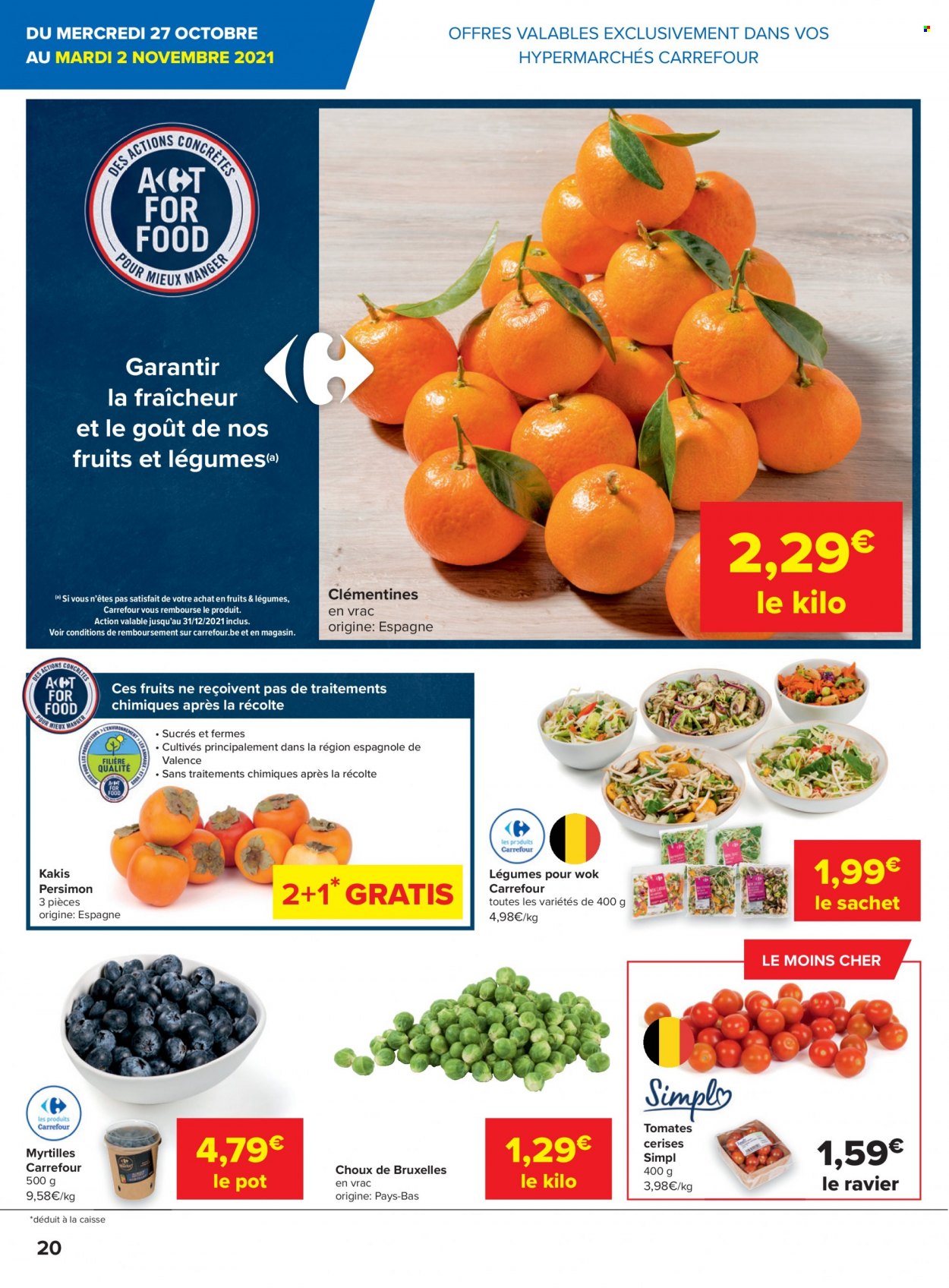 Carrefour hypermarkt-aanbieding  - 27.10.2021 - 8.11.2021. Pagina 20.