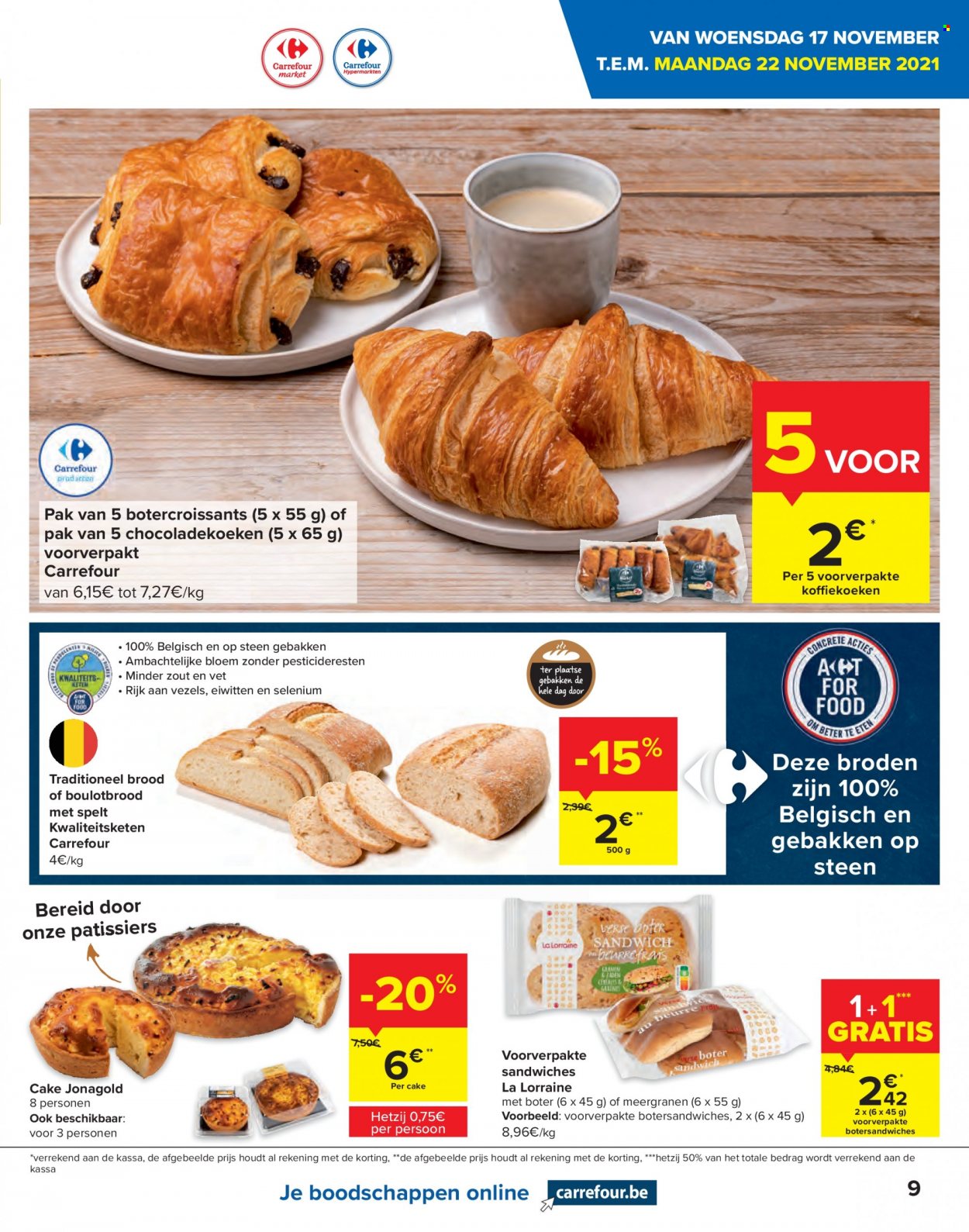 Carrefour-aanbieding  - 17.11.2021 - 29.11.2021. Pagina 9.