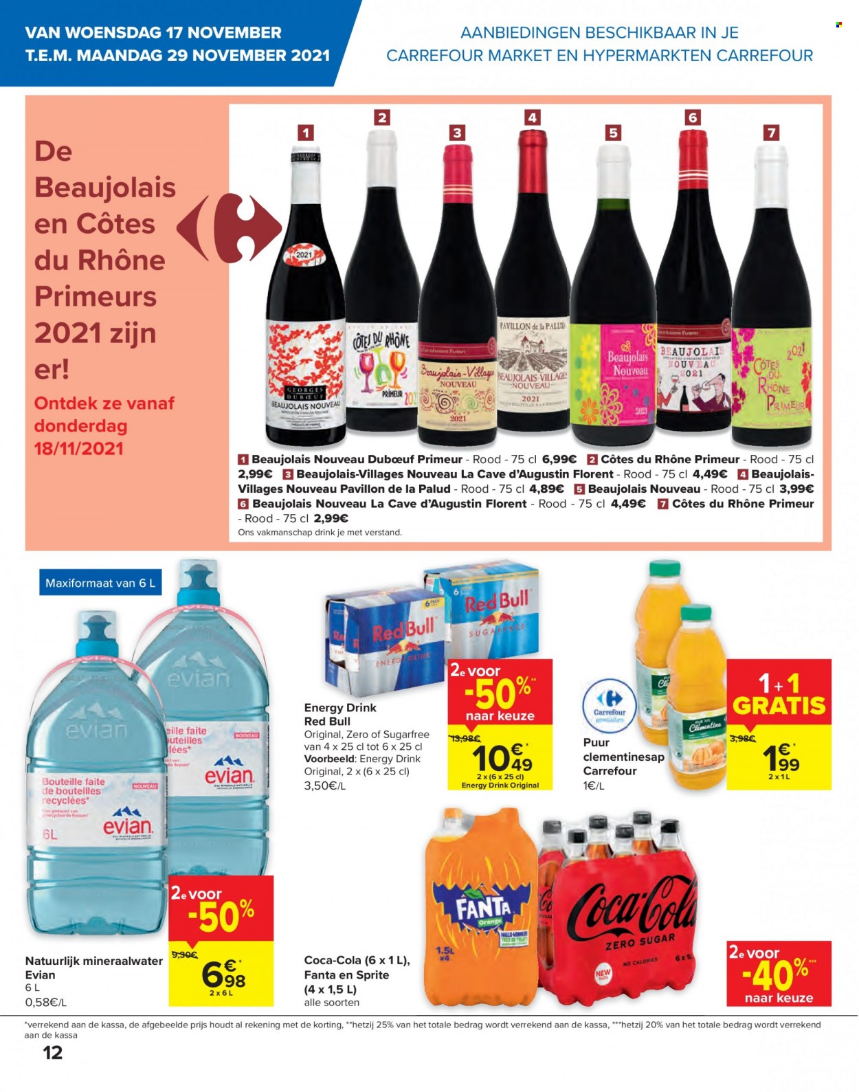 Carrefour-aanbieding  - 17.11.2021 - 29.11.2021. Pagina 12.