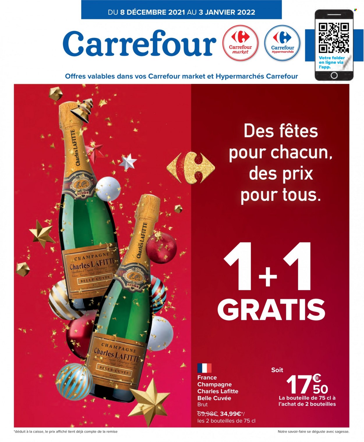 Carrefour-aanbieding  - 8.12.2021 - 3.1.2022. Pagina 1.