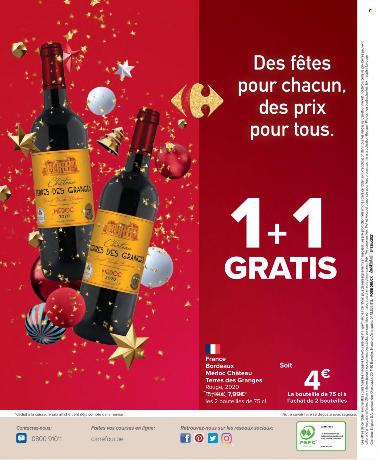 Carrefour-aanbieding  - 8.12.2021 - 3.1.2022. Pagina 64.
