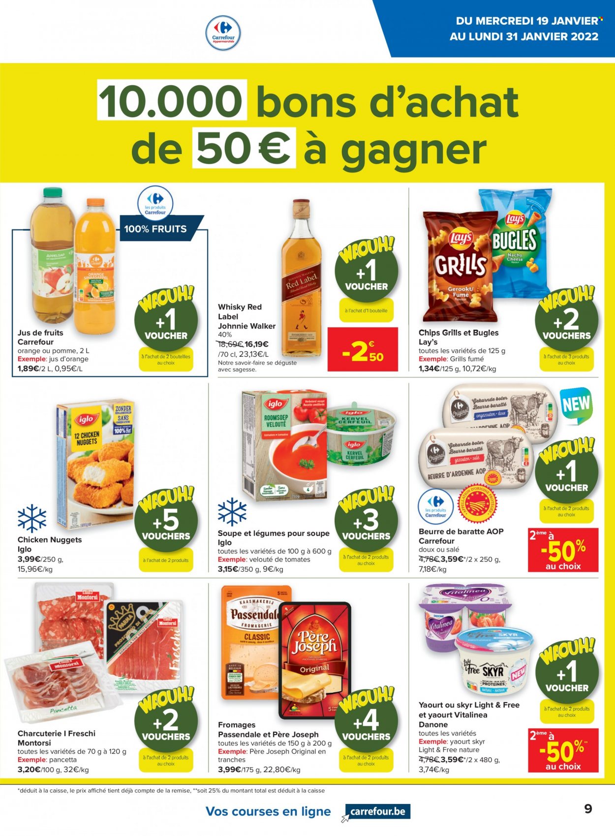 Carrefour hypermarkt-aanbieding  - 19.1.2022 - 31.1.2022. Pagina 9.