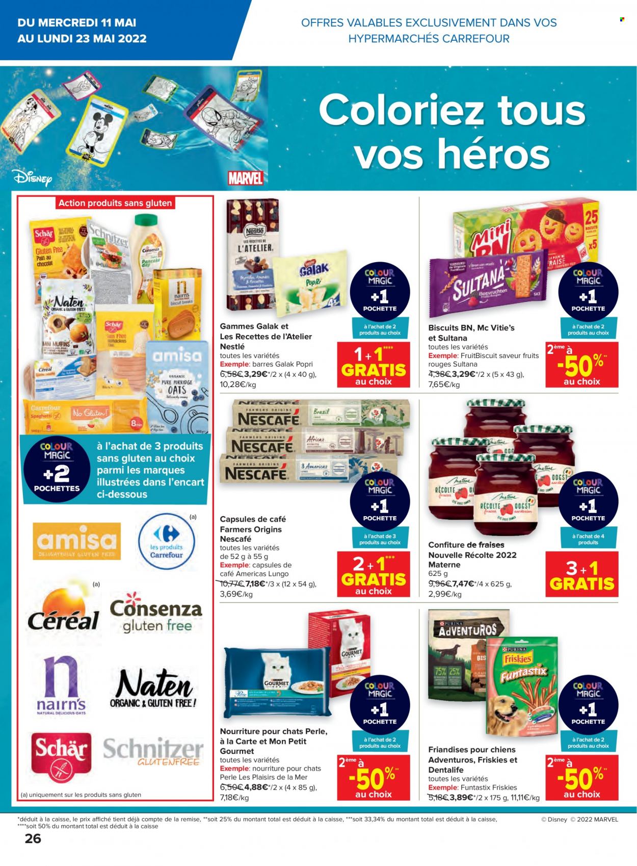 Carrefour hypermarkt-aanbieding  - 11.5.2022 - 23.5.2022. Pagina 26.