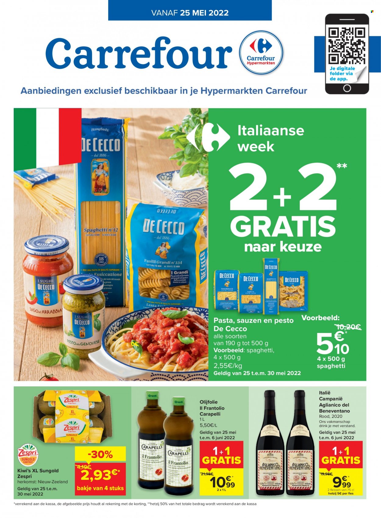 Carrefour hypermarkt-aanbieding  - 24.5.2022 - 30.5.2022. Pagina 1.