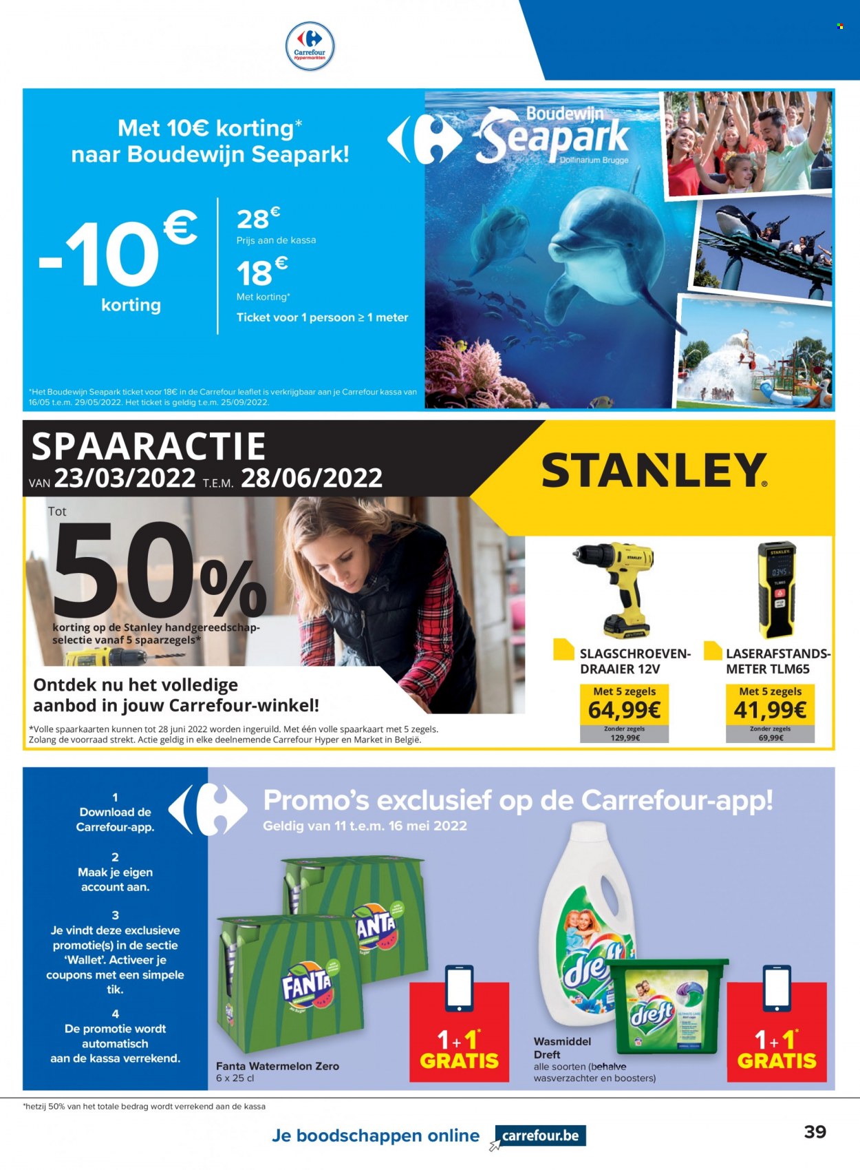 Carrefour hypermarkt-aanbieding  - 24.5.2022 - 30.5.2022. Pagina 39.