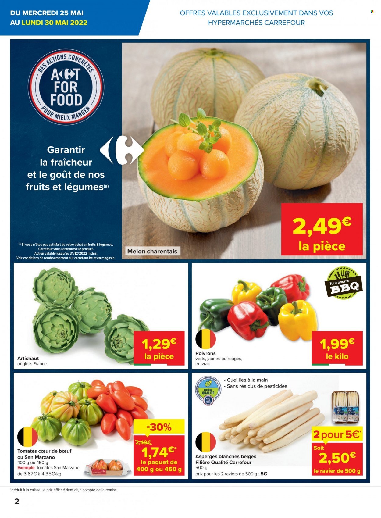 Carrefour hypermarkt-aanbieding  - 25.5.2022 - 31.5.2022. Pagina 2.