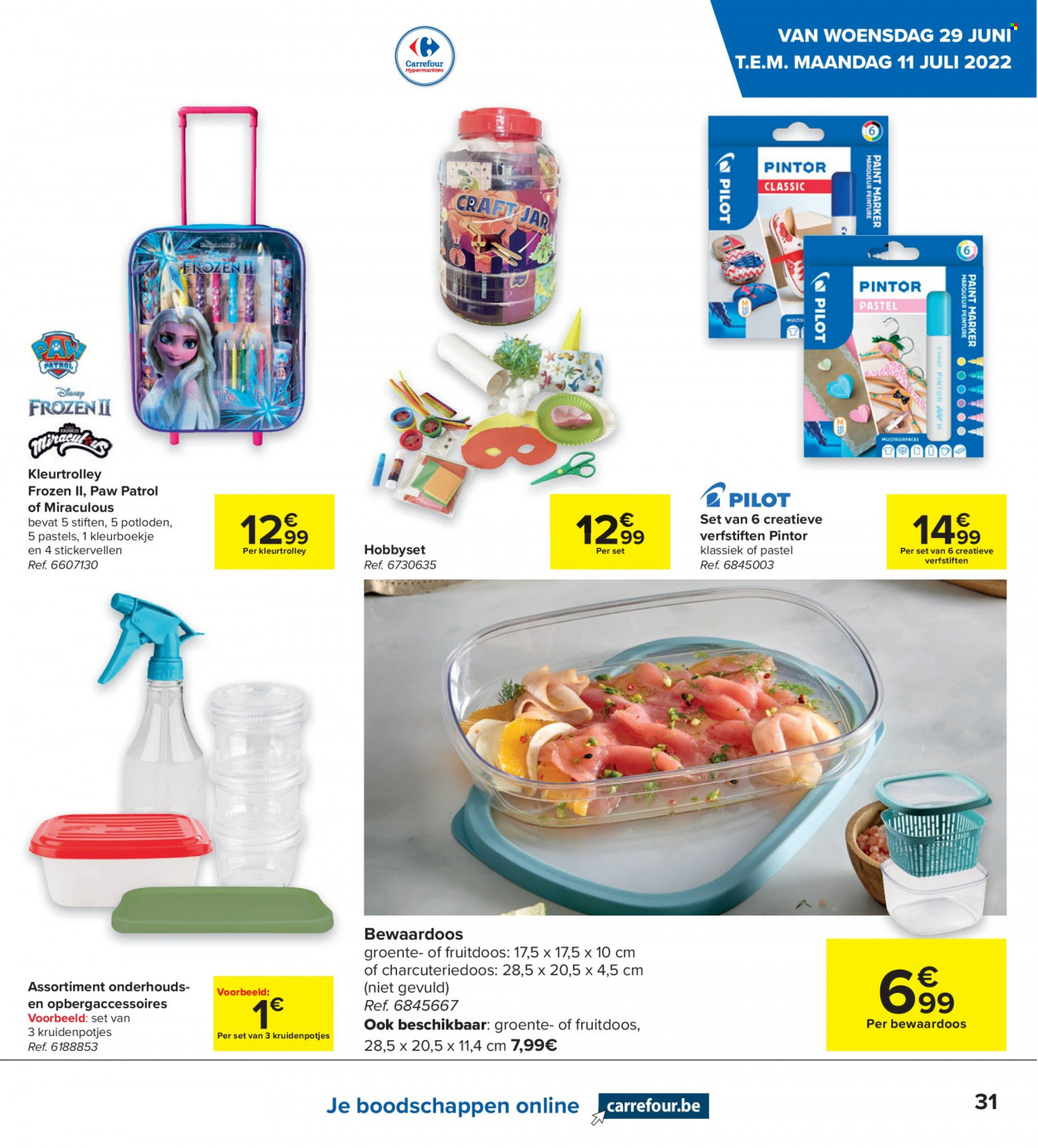 Carrefour hypermarkt-aanbieding  - 29.6.2022 - 11.7.2022. Pagina 11.