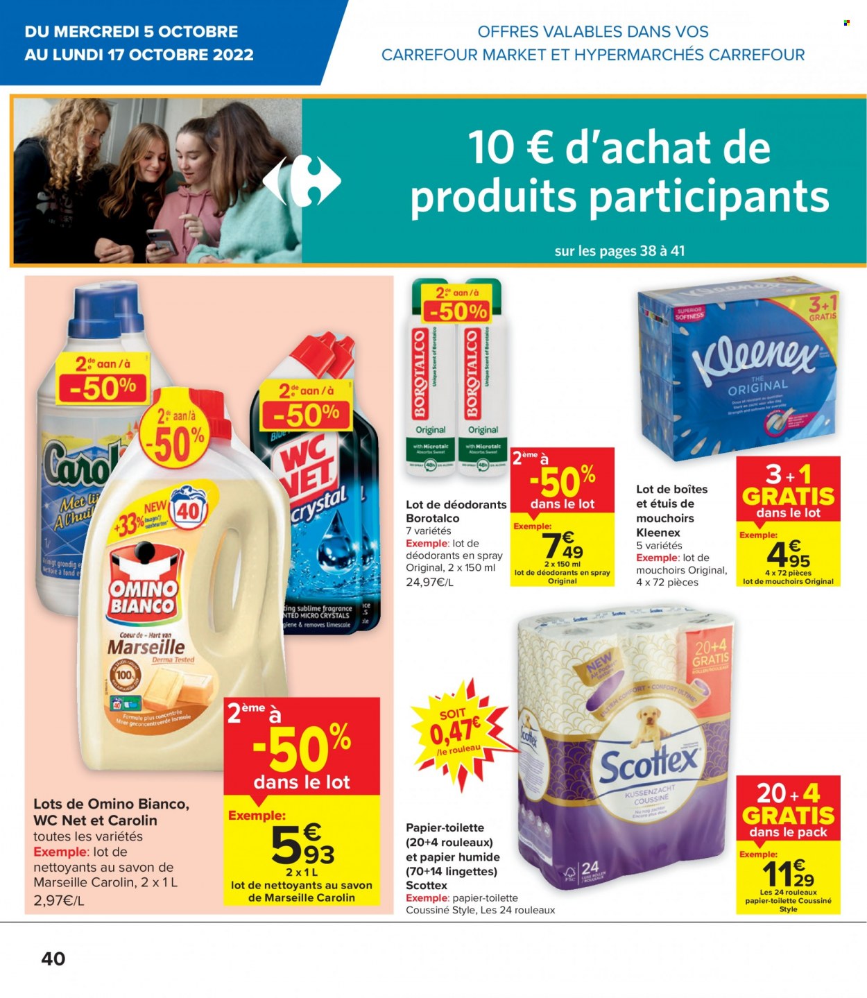 Carrefour hypermarkt-aanbieding  - 5.10.2022 - 17.10.2022. Pagina 30.