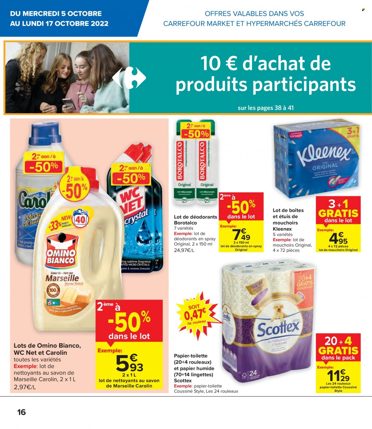 Carrefour-aanbieding  - 5.10.2022 - 17.10.2022. Pagina 16.