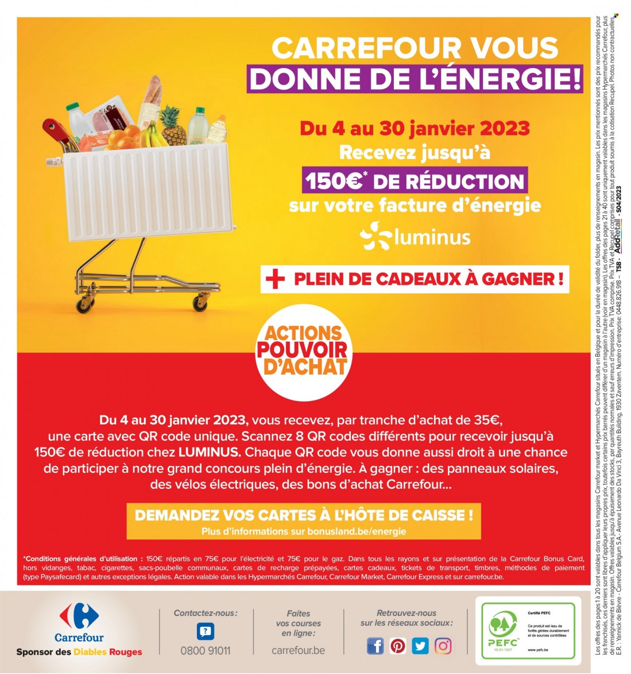 Carrefour hypermarkt-aanbieding  - 25.1.2023 - 6.2.2023. Pagina 20.