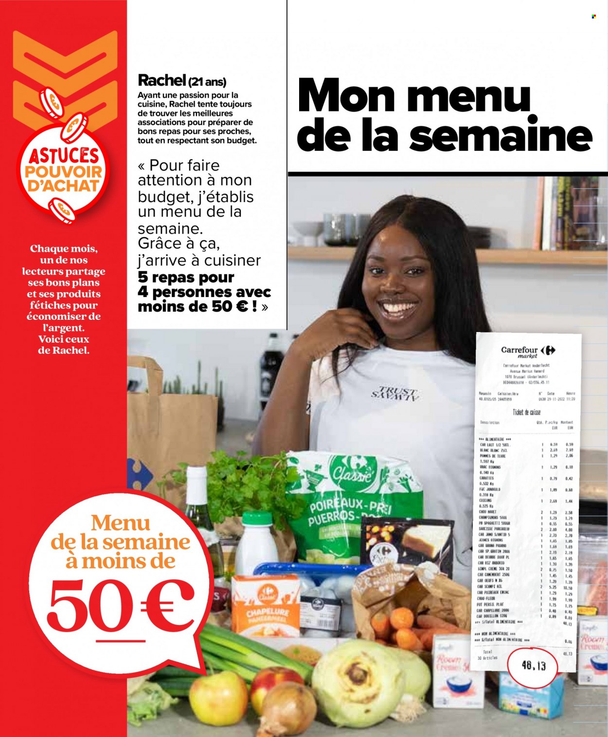 Carrefour-aanbieding  - 1.2.2023 - 28.2.2023. Pagina 52.