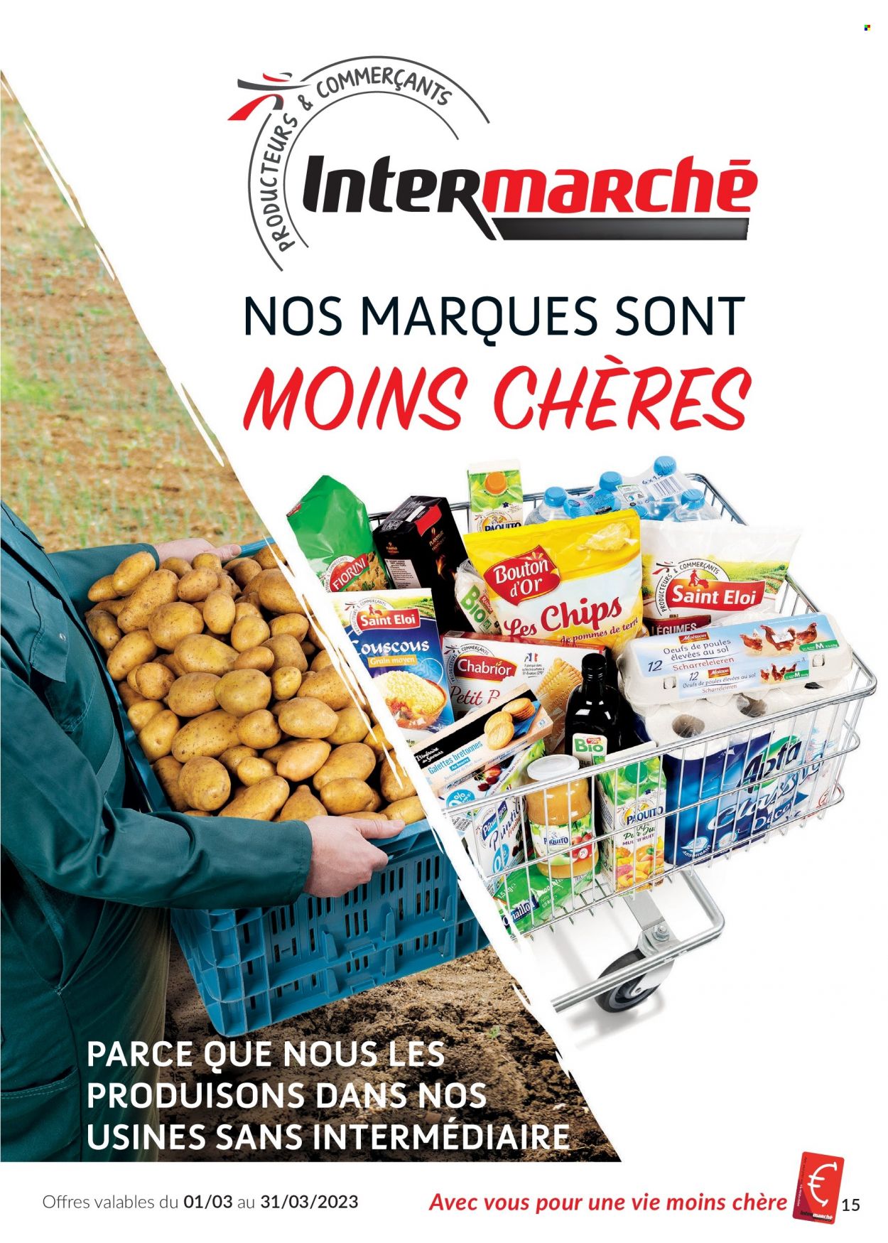 Intermarché-aanbieding  - 1.3.2023 - 31.3.2023. Pagina 15.