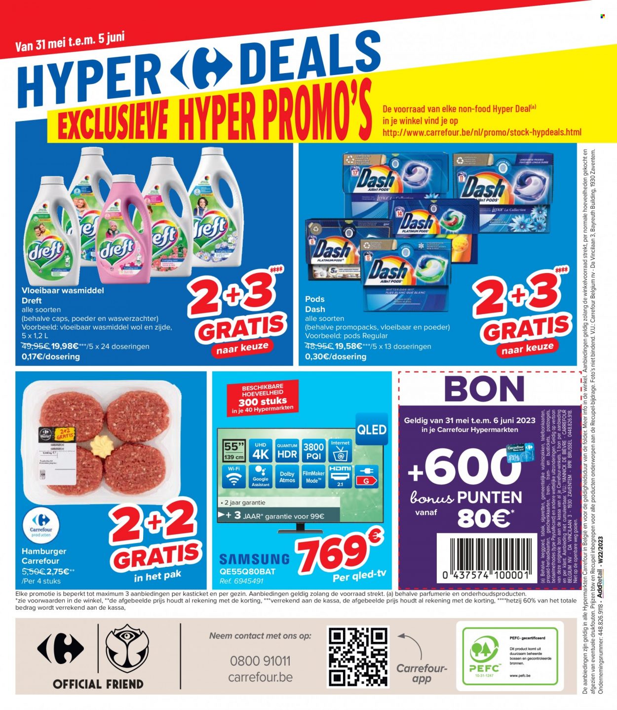 Carrefour hypermarkt-aanbieding  - 31.5.2023 - 12.6.2023. Pagina 48.