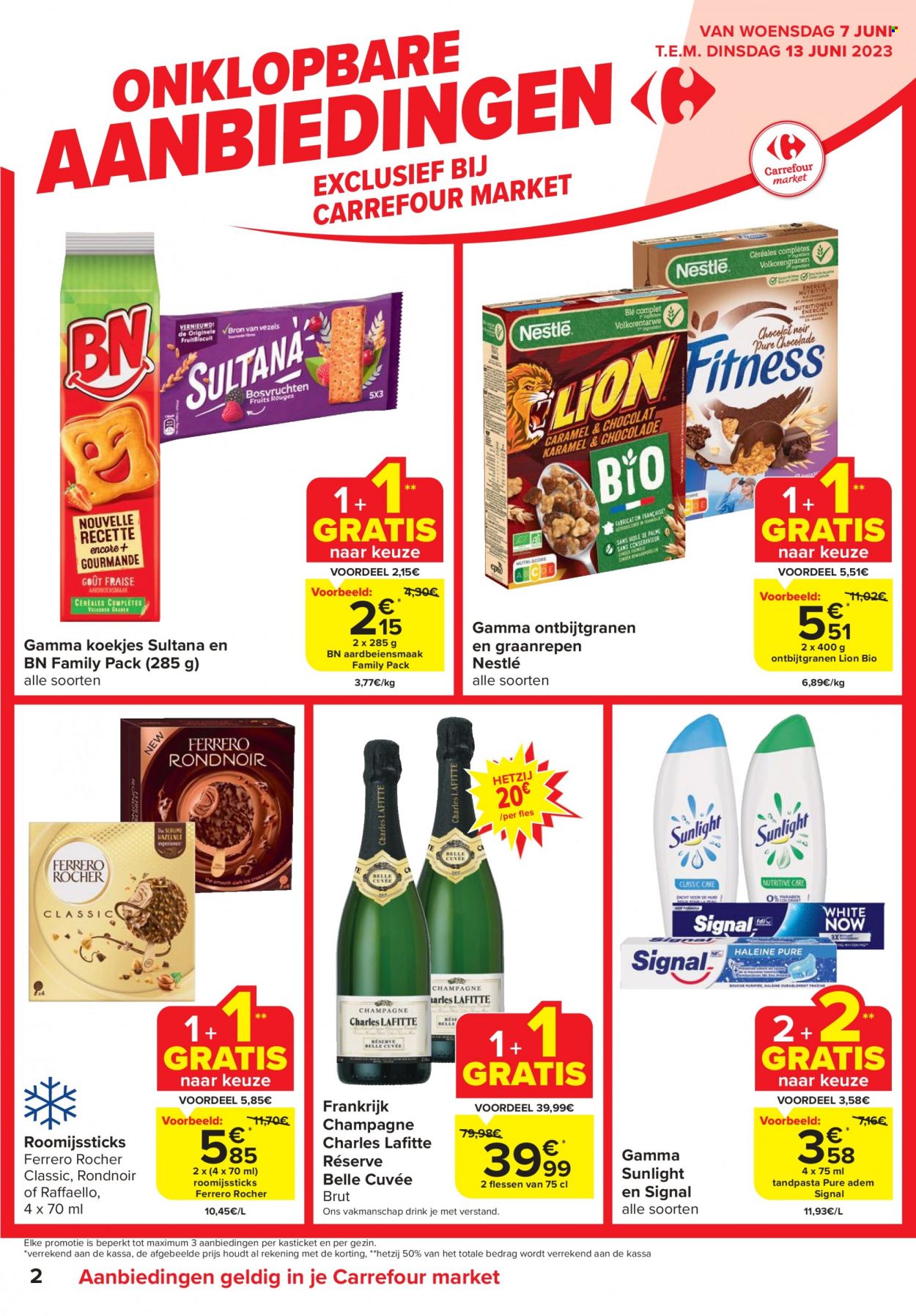 Carrefour market-aanbieding  - 7.6.2023 - 13.6.2023. Pagina 2.