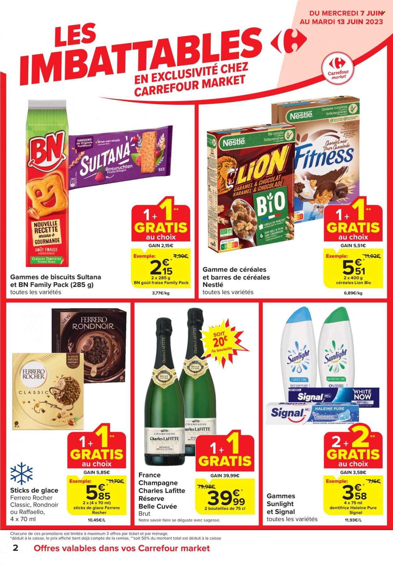 Carrefour market-aanbieding  - 7.6.2023 - 13.6.2023. Pagina 2.
