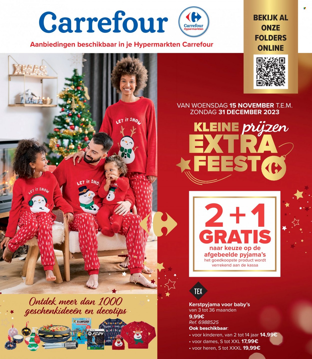 Carrefour hypermarkt-aanbieding  - 15.11.2023 - 31.12.2023. Pagina 1.