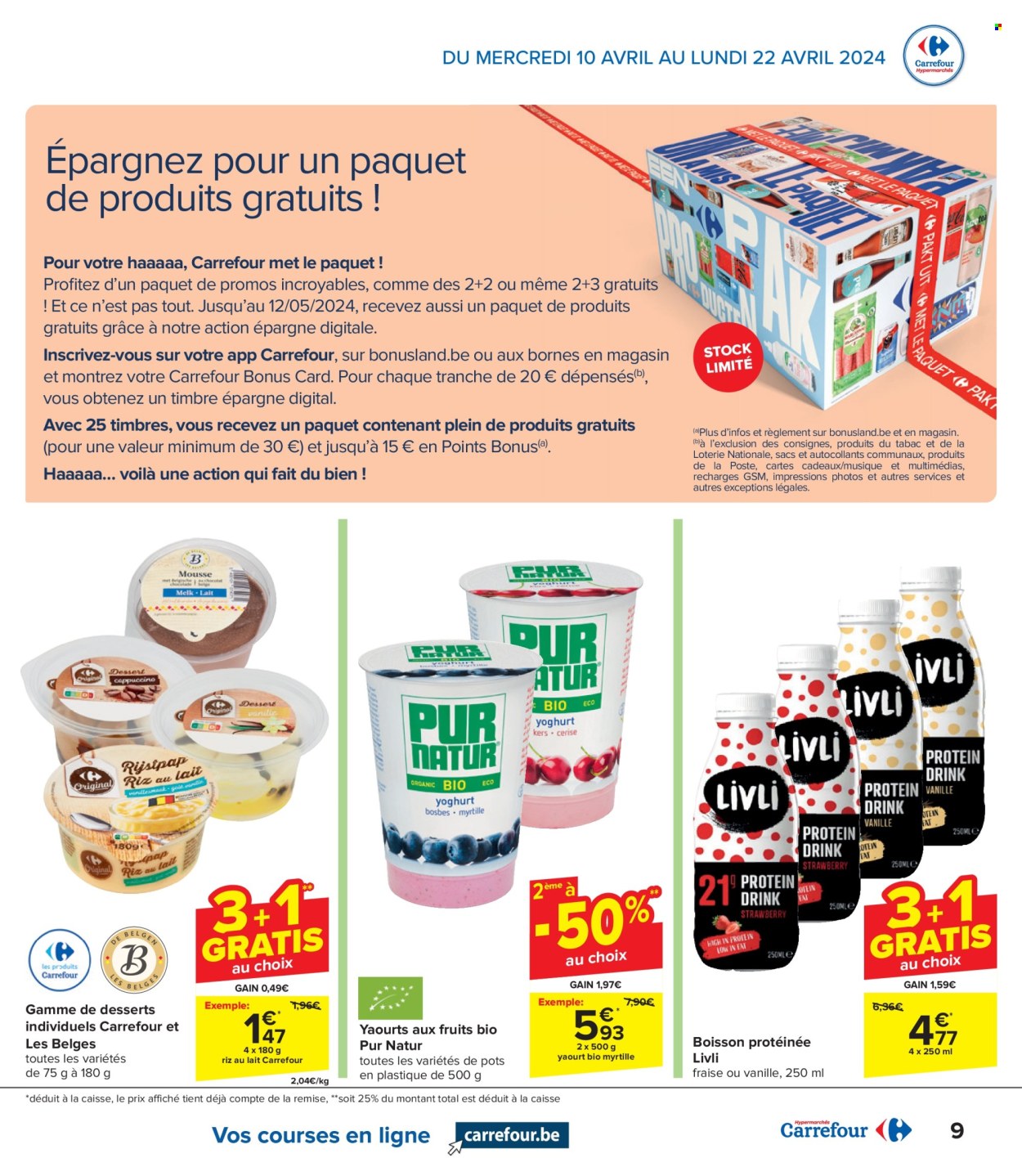 Carrefour hypermarkt-aanbieding  - 10.4.2024 - 22.4.2024. Pagina 9.