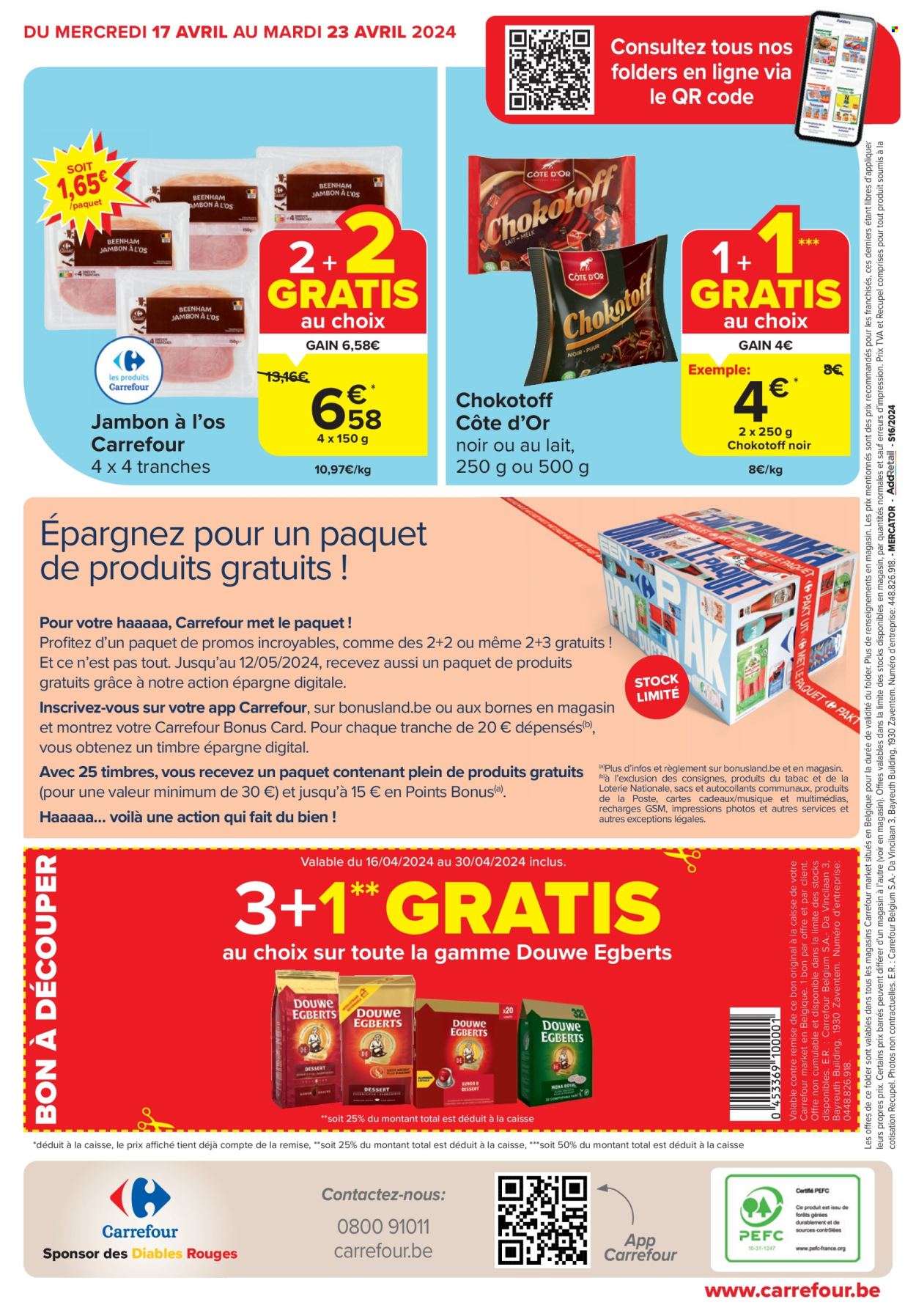 Carrefour market-aanbieding  - 17.4.2024 - 23.4.2024. Pagina 16.