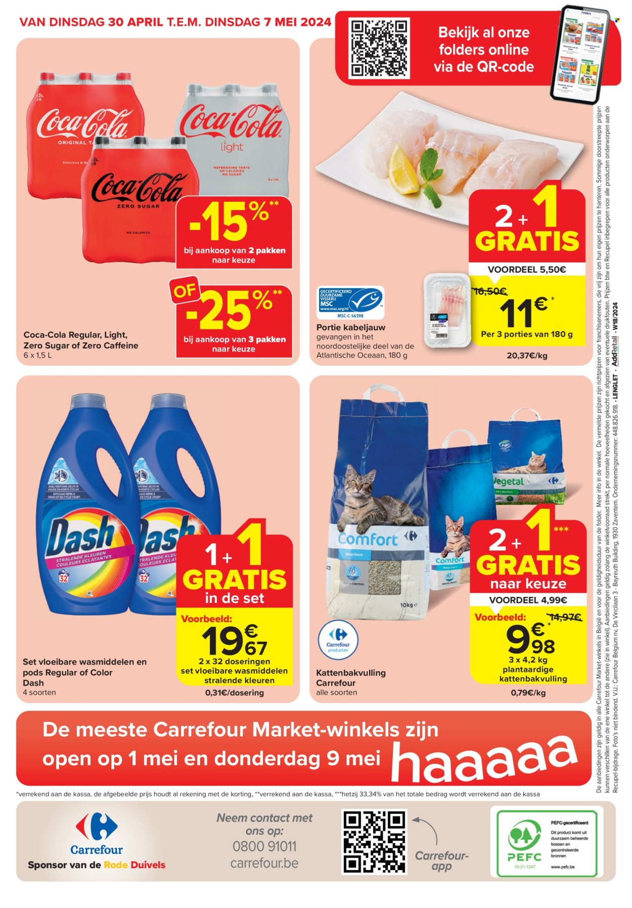 Carrefour market-aanbieding  - 30.4.2024 - 7.5.2024. Pagina 20.