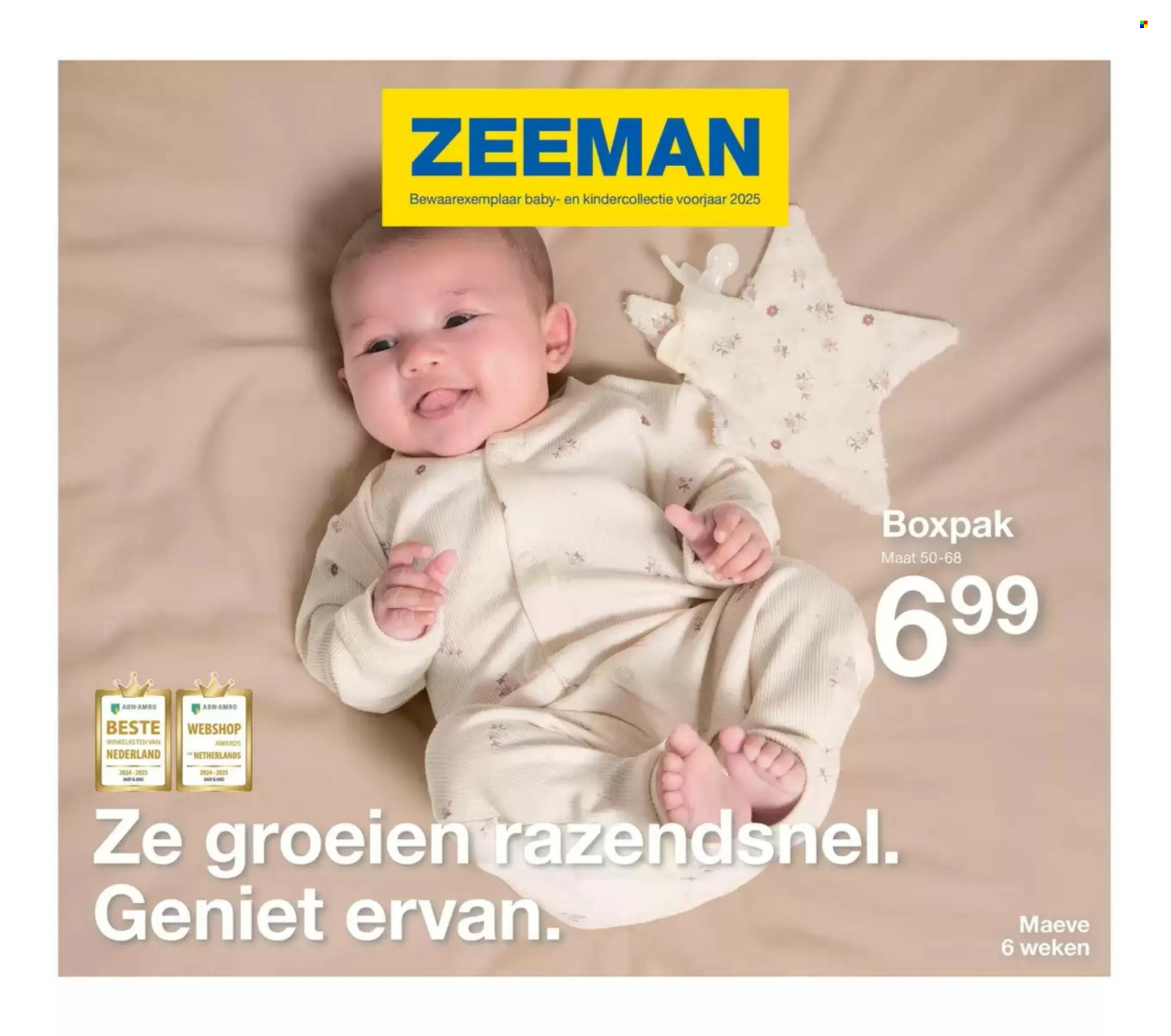 Zeeman-aanbieding  - 7.2.2025 - 31.7.2025. Pagina 1.