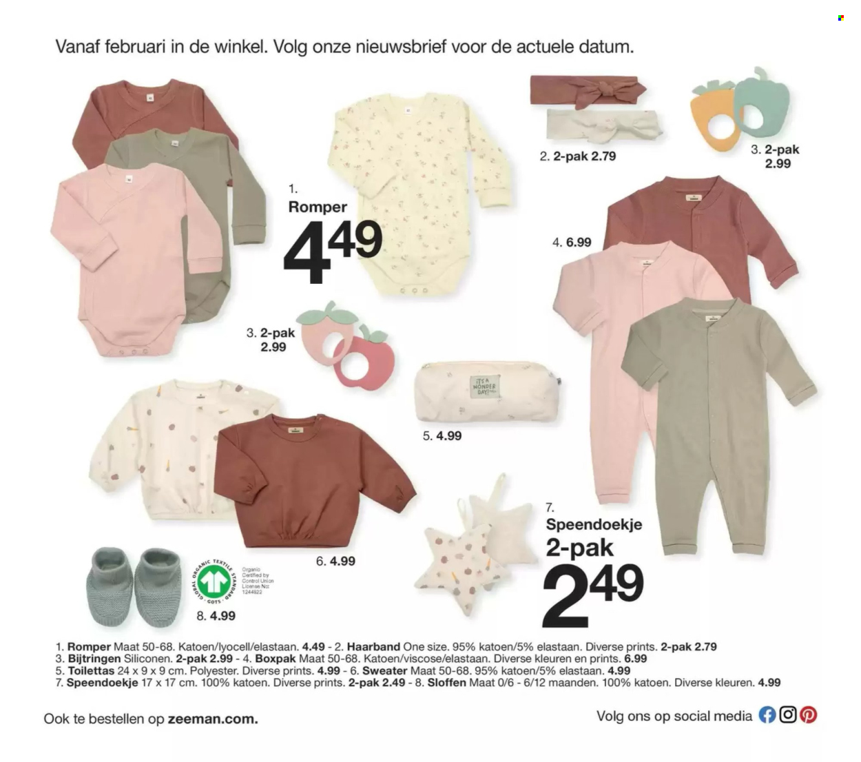Zeeman-aanbieding  - 7.2.2025 - 31.7.2025. Pagina 4.