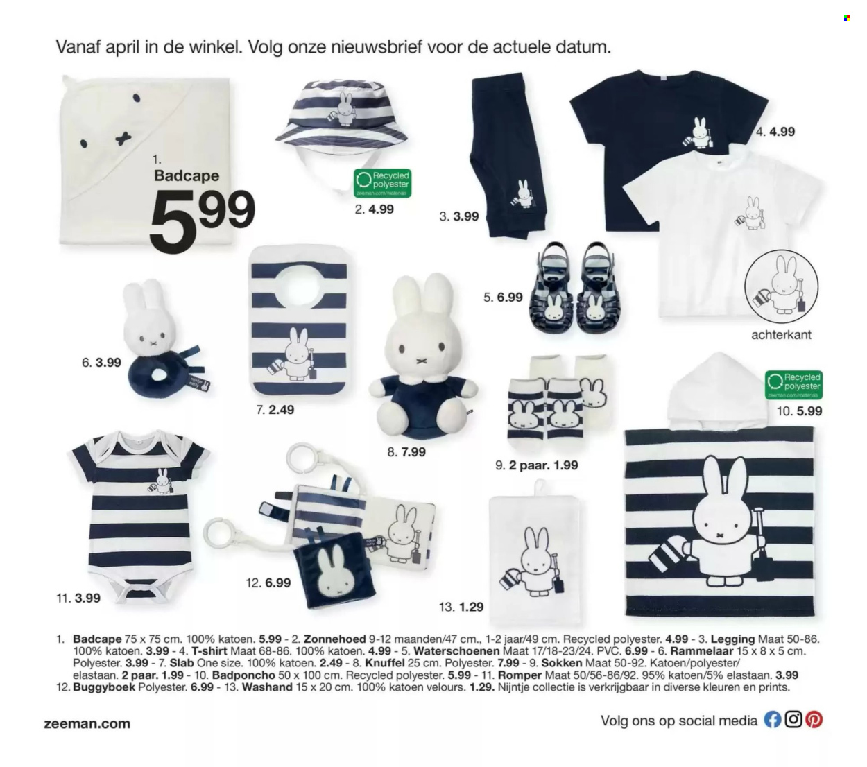 Zeeman-aanbieding  - 7.2.2025 - 31.7.2025. Pagina 10.