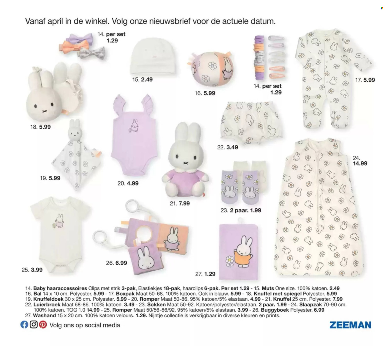 Zeeman-aanbieding  - 7.2.2025 - 31.7.2025. Pagina 11.