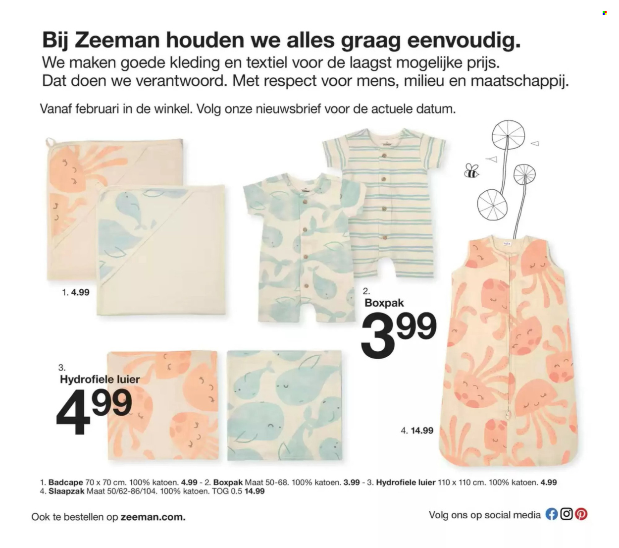 Zeeman-aanbieding  - 7.2.2025 - 31.7.2025. Pagina 12.