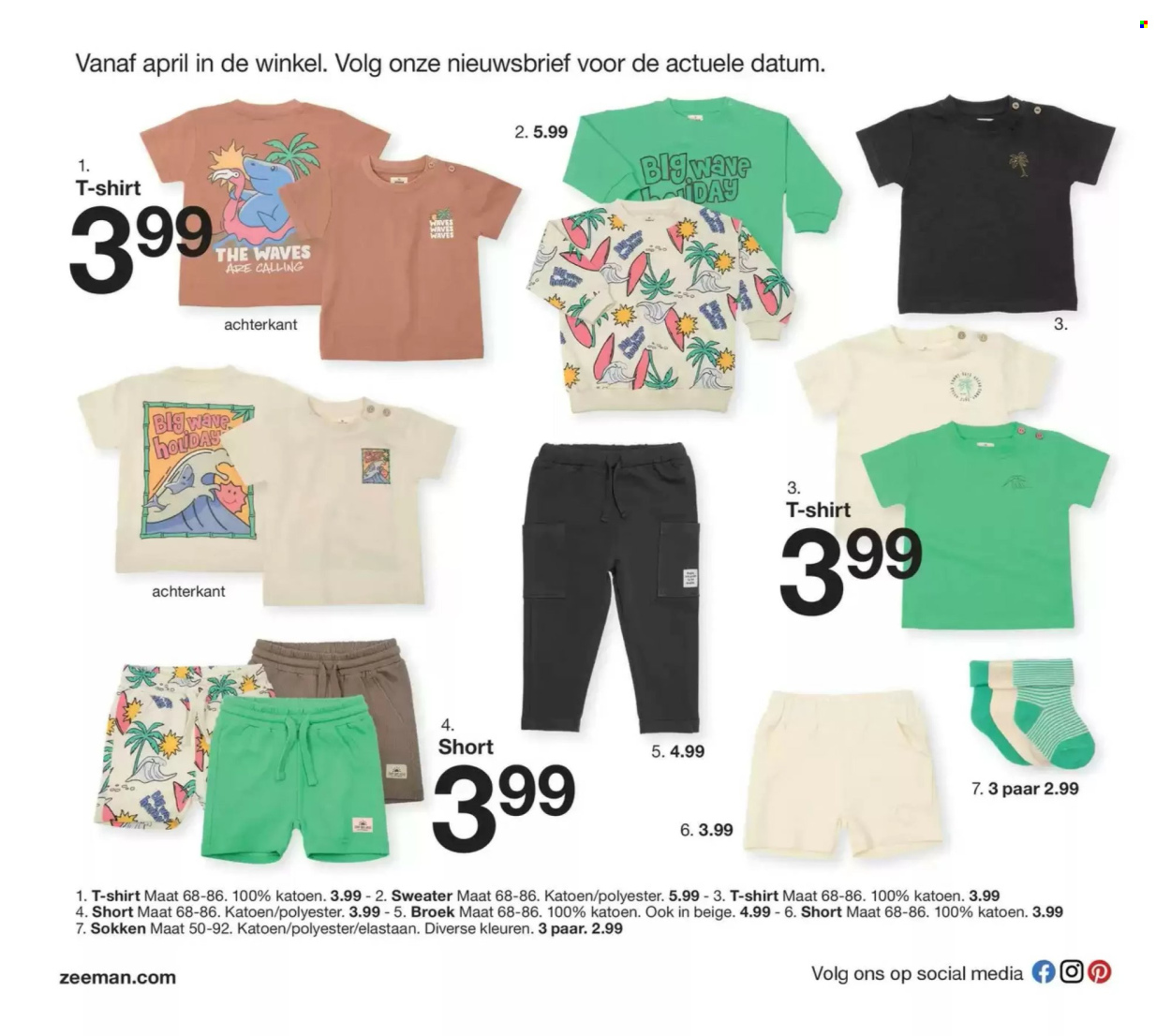Zeeman-aanbieding  - 7.2.2025 - 31.7.2025. Pagina 22.