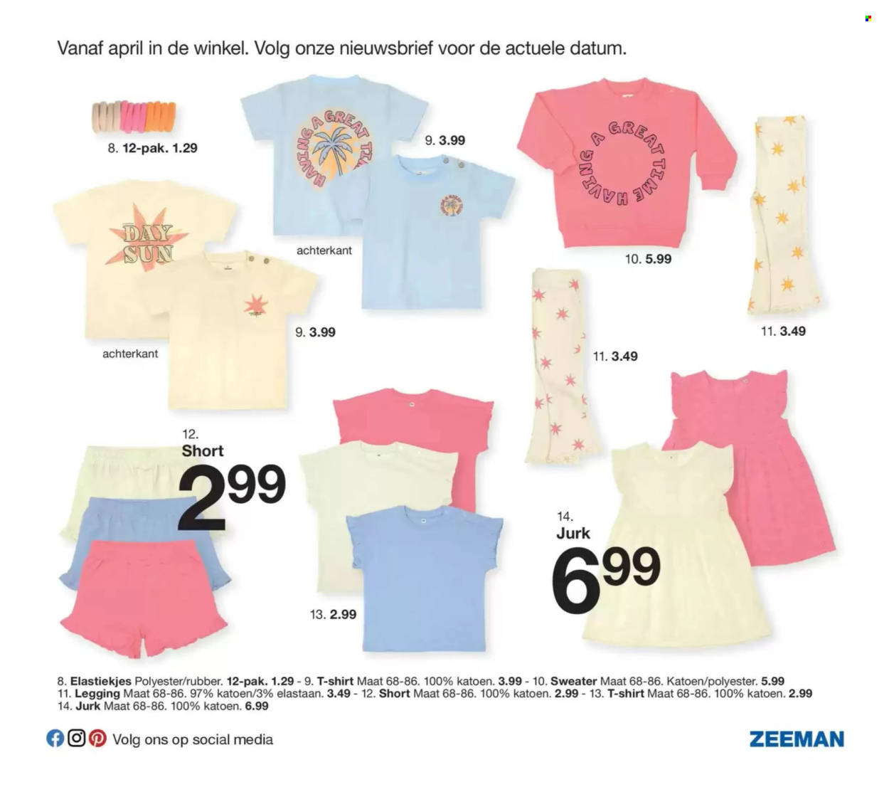 Zeeman-aanbieding  - 7.2.2025 - 31.7.2025. Pagina 23.