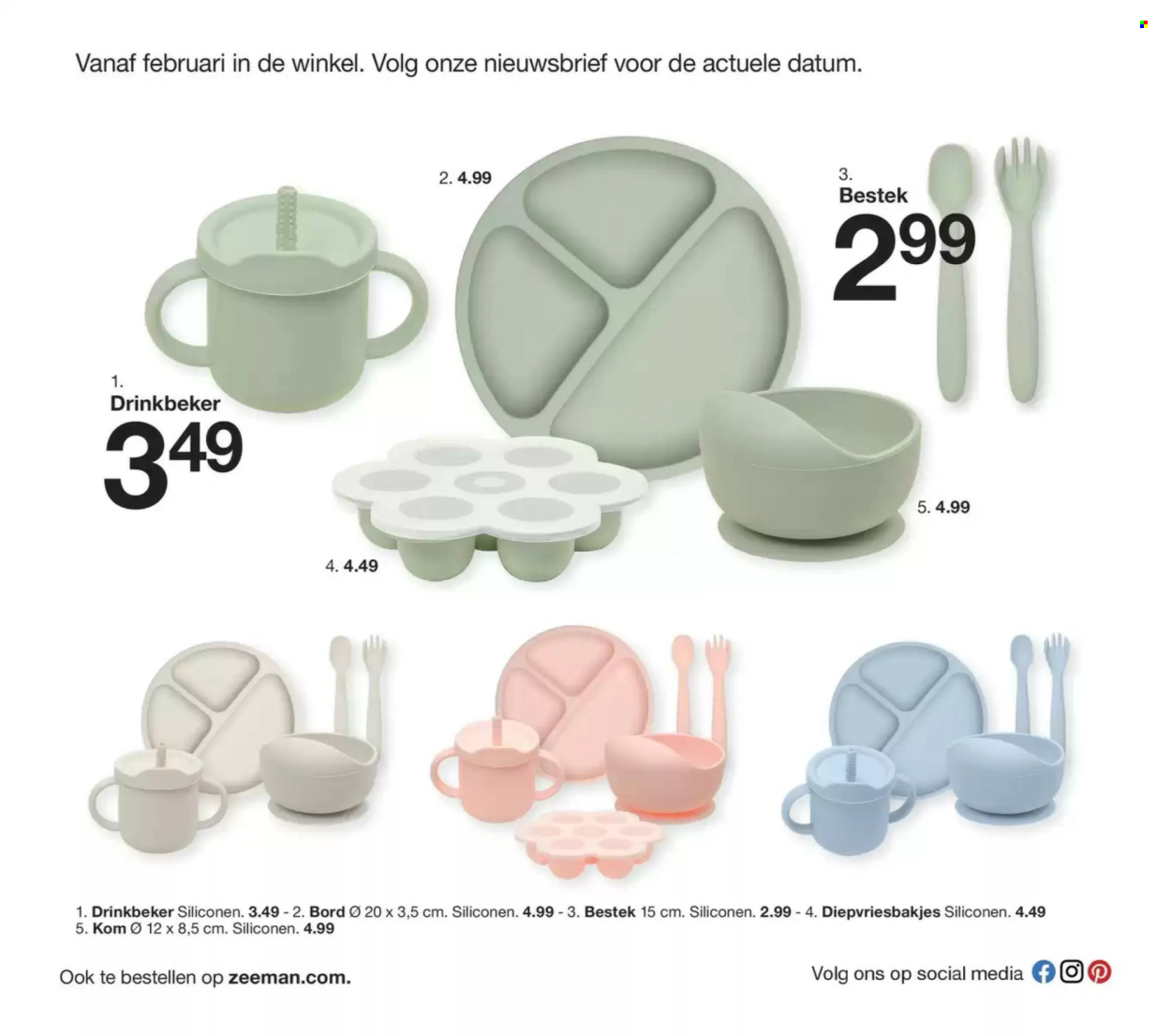 Zeeman-aanbieding  - 7.2.2025 - 31.7.2025. Pagina 28.