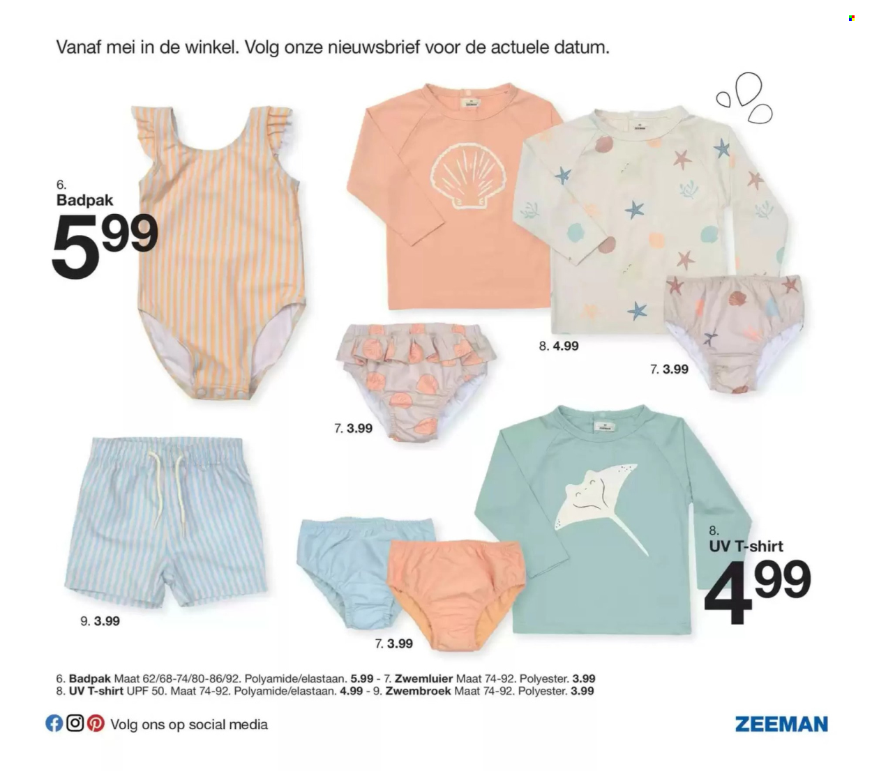 Zeeman-aanbieding  - 7.2.2025 - 31.7.2025. Pagina 29.