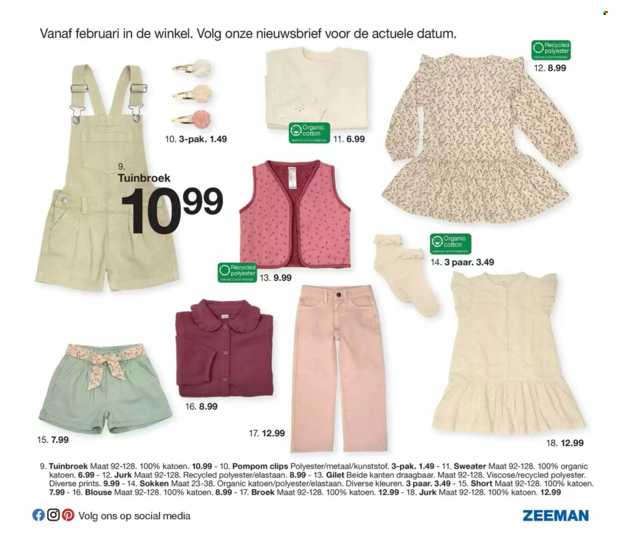 Zeeman-aanbieding  - 7.2.2025 - 31.7.2025. Pagina 31.