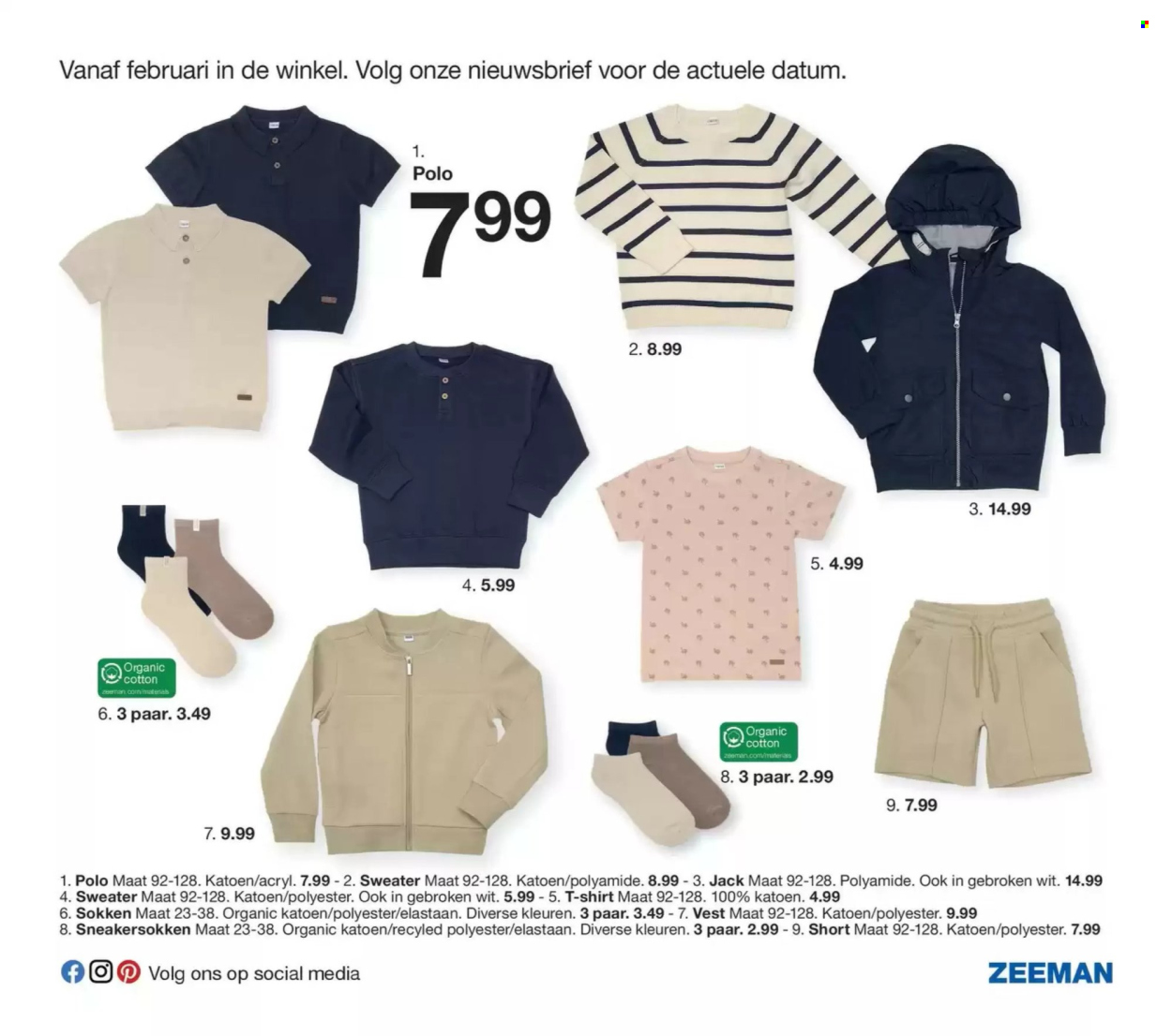 Zeeman-aanbieding  - 7.2.2025 - 31.7.2025. Pagina 33.