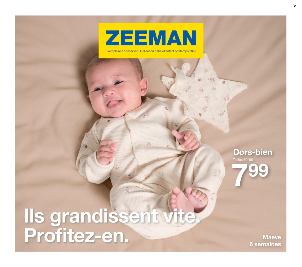Zeeman-aanbieding  - 7.2.2025 - 31.7.2025. Pagina 1.