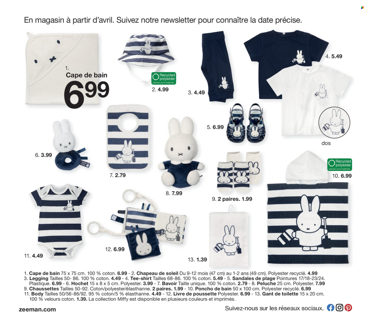 Zeeman-aanbieding  - 7.2.2025 - 31.7.2025. Pagina 10.
