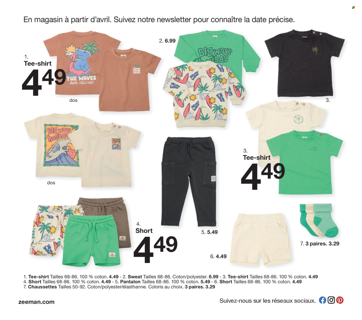 Zeeman-aanbieding  - 7.2.2025 - 31.7.2025. Pagina 22.