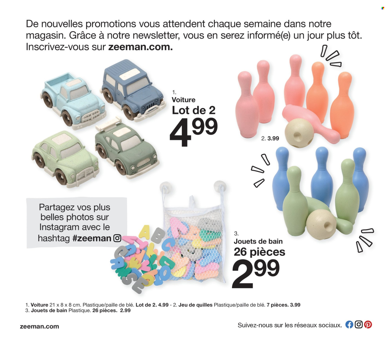 Zeeman-aanbieding  - 7.2.2025 - 31.7.2025. Pagina 26.