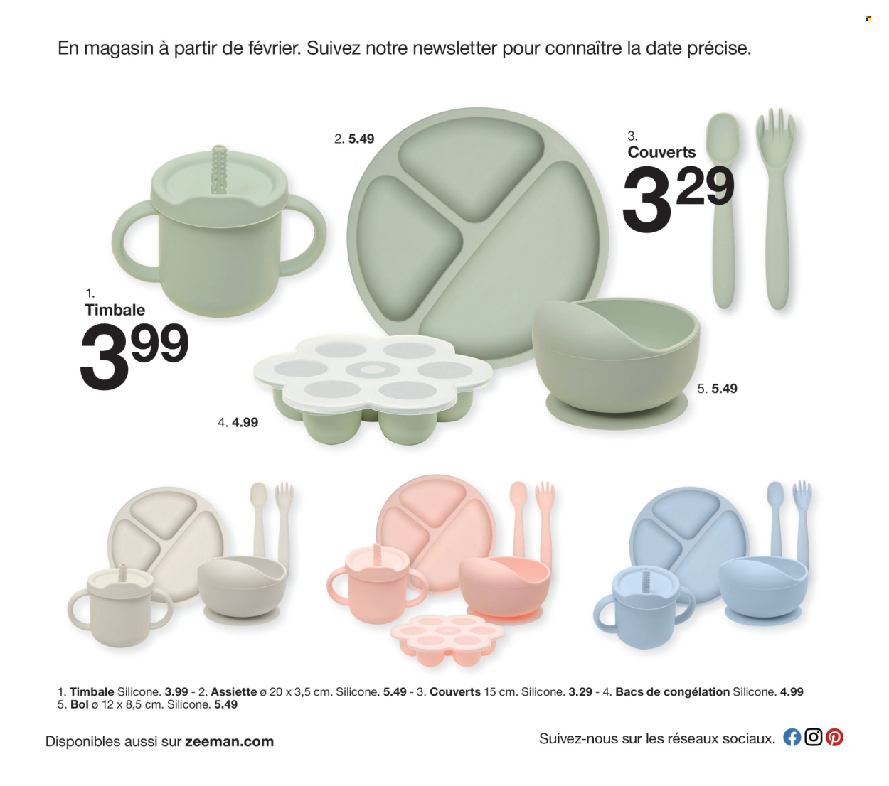 Zeeman-aanbieding  - 7.2.2025 - 31.7.2025. Pagina 28.