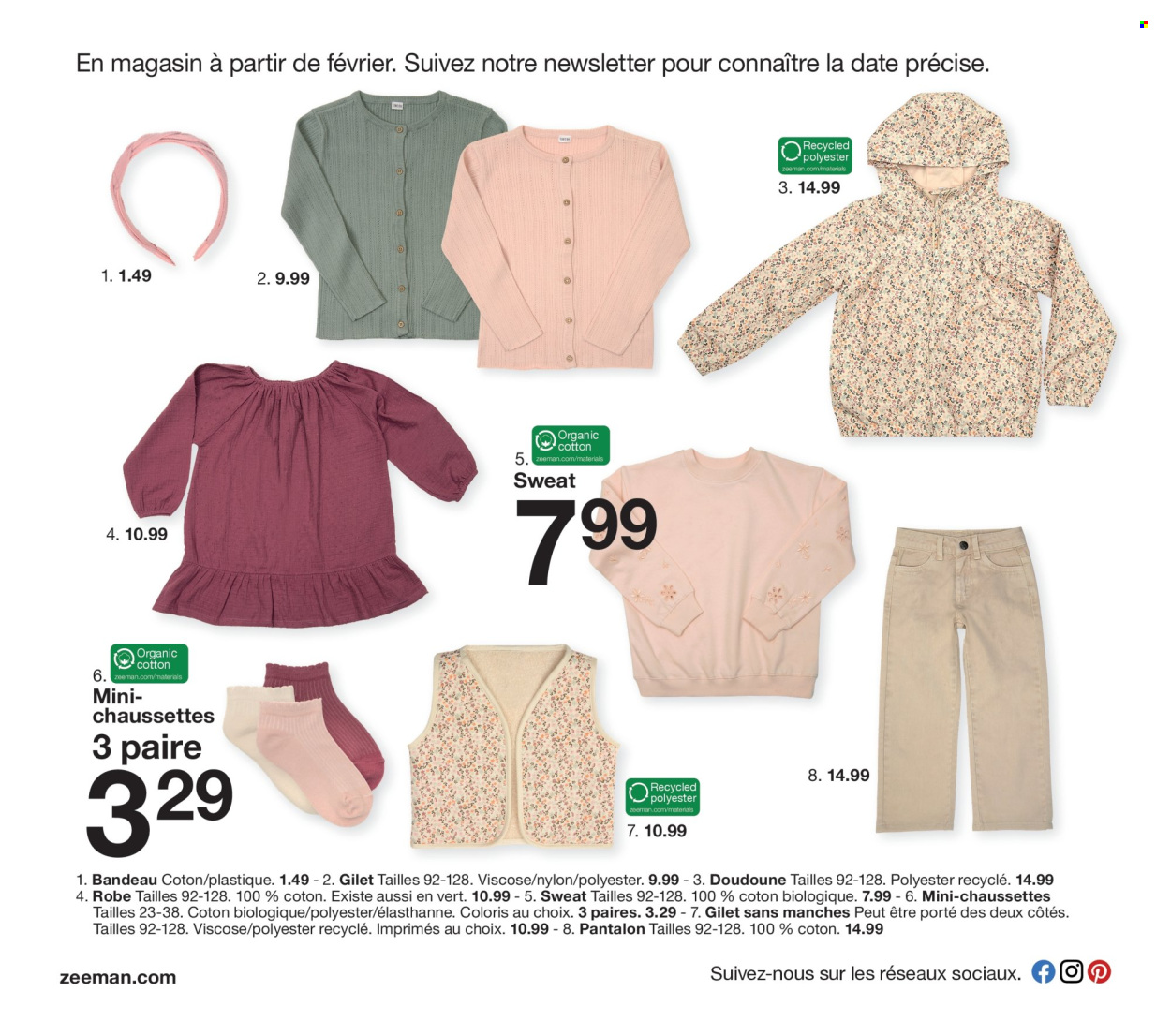 Zeeman-aanbieding  - 7.2.2025 - 31.7.2025. Pagina 30.