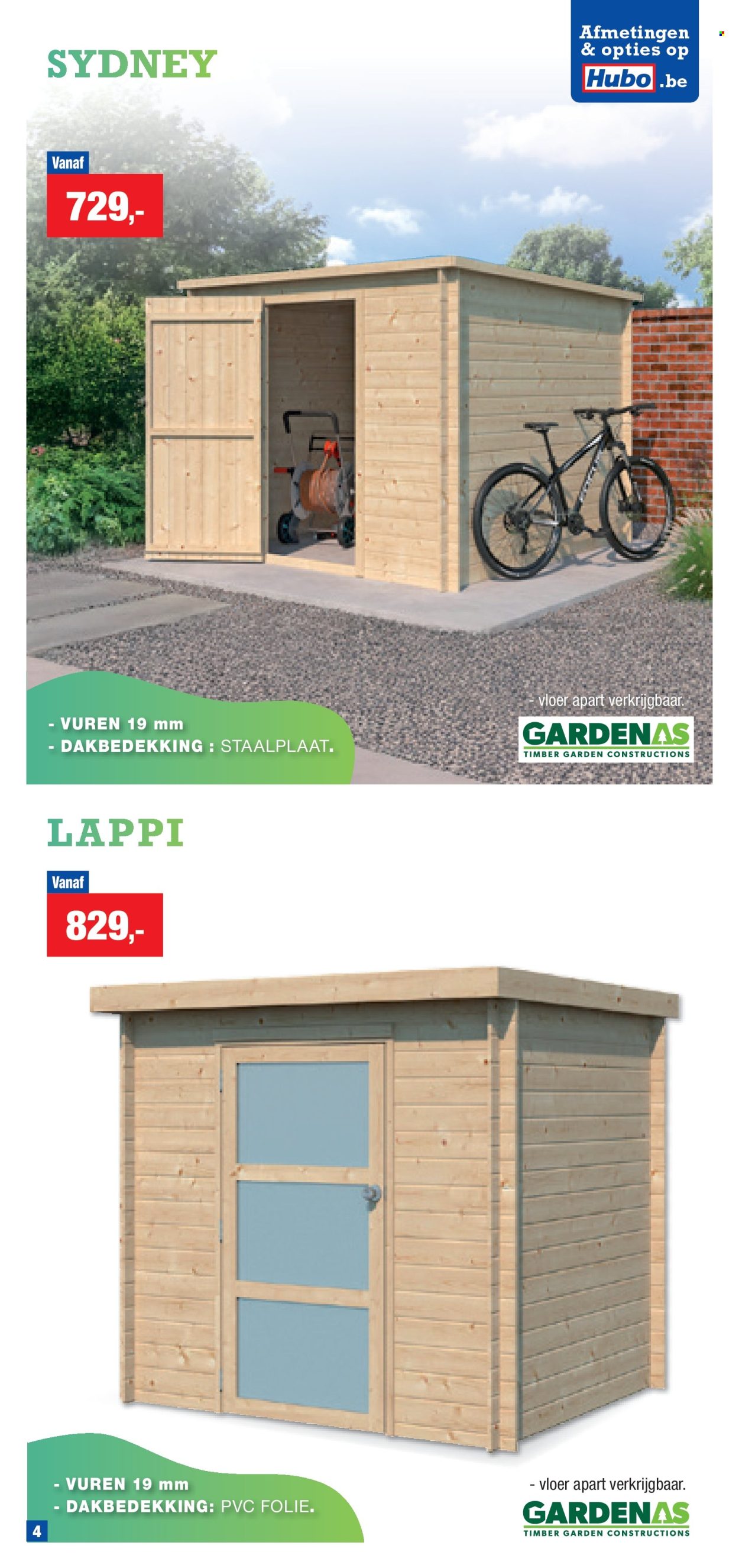 Hubo-aanbieding . Pagina 5.