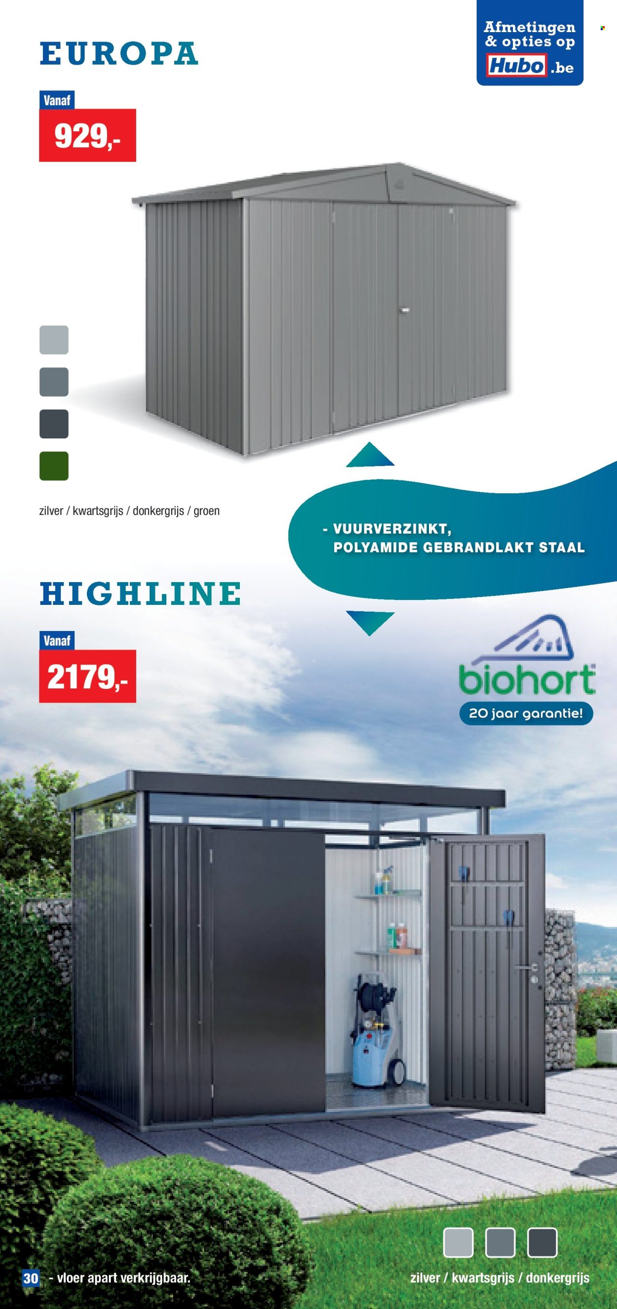 Hubo-aanbieding . Pagina 31.