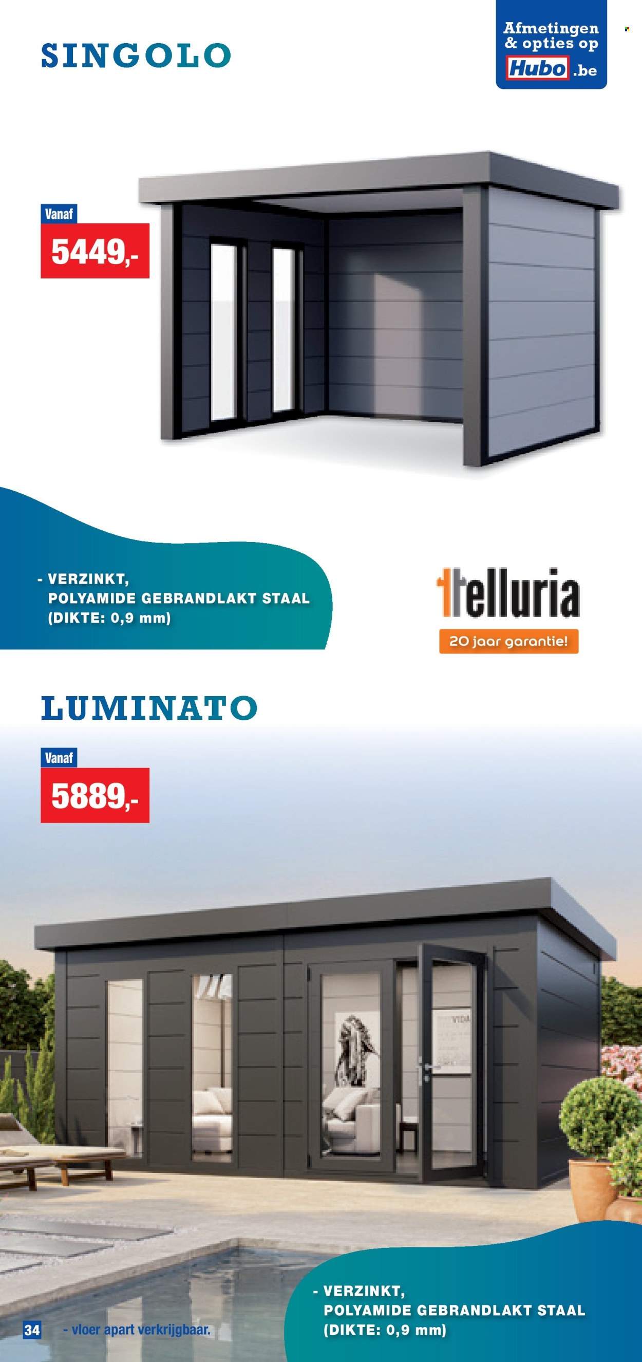 Hubo-aanbieding . Pagina 35.
